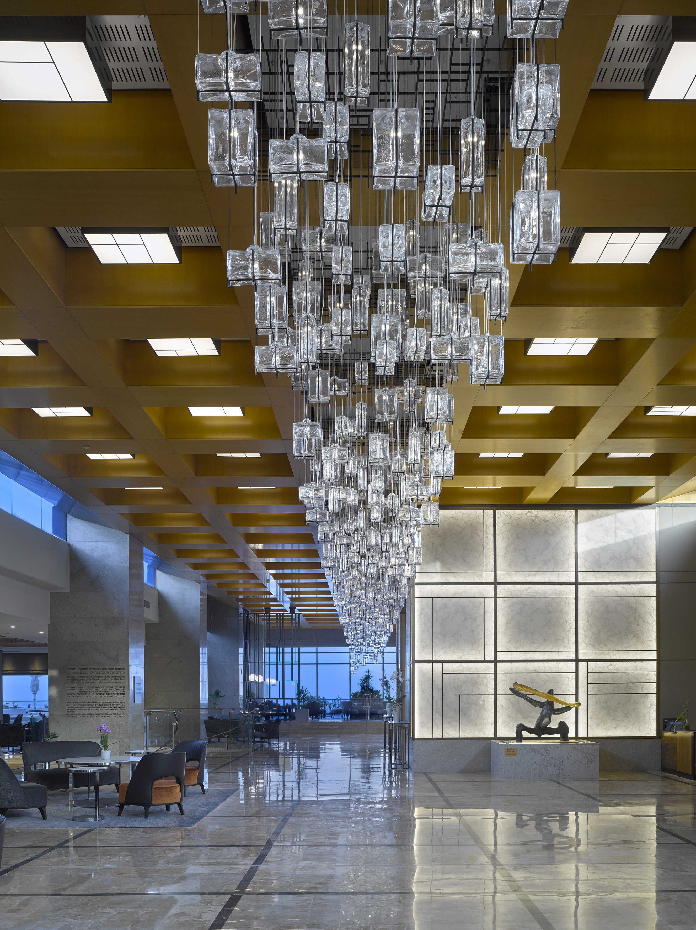 2017 年完成的以色列 Hilton 酒店室内设计案例-31