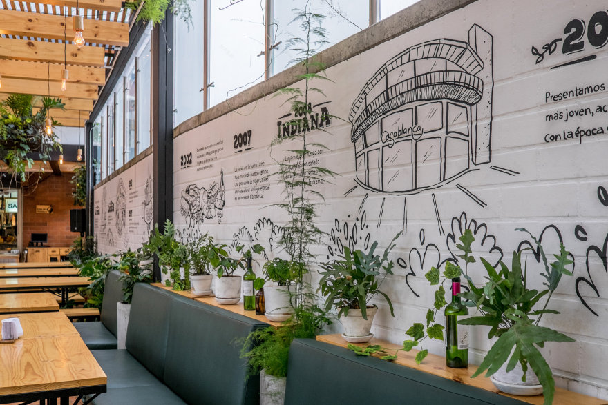 哥伦比亚 Casablanca 餐厅翻新设计 | 多样风格统一标识-8