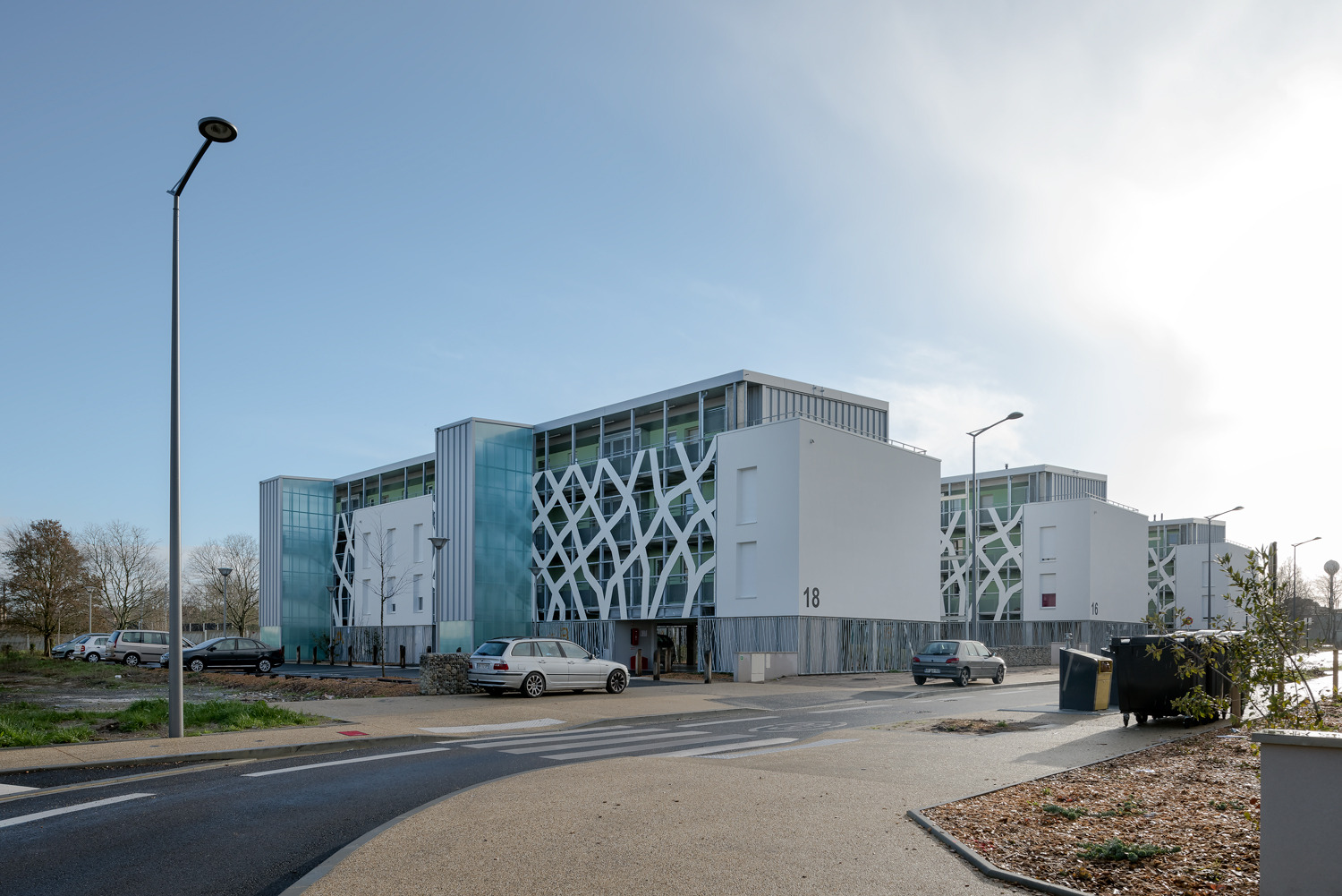 2018 年完工的 Les Erables 公寓设计展现独特魅力-1