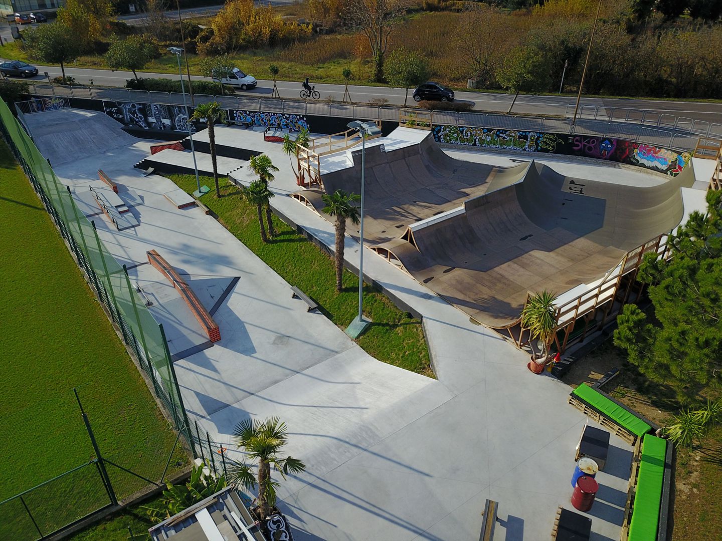 意大利 Gardalake 滑板公园-1