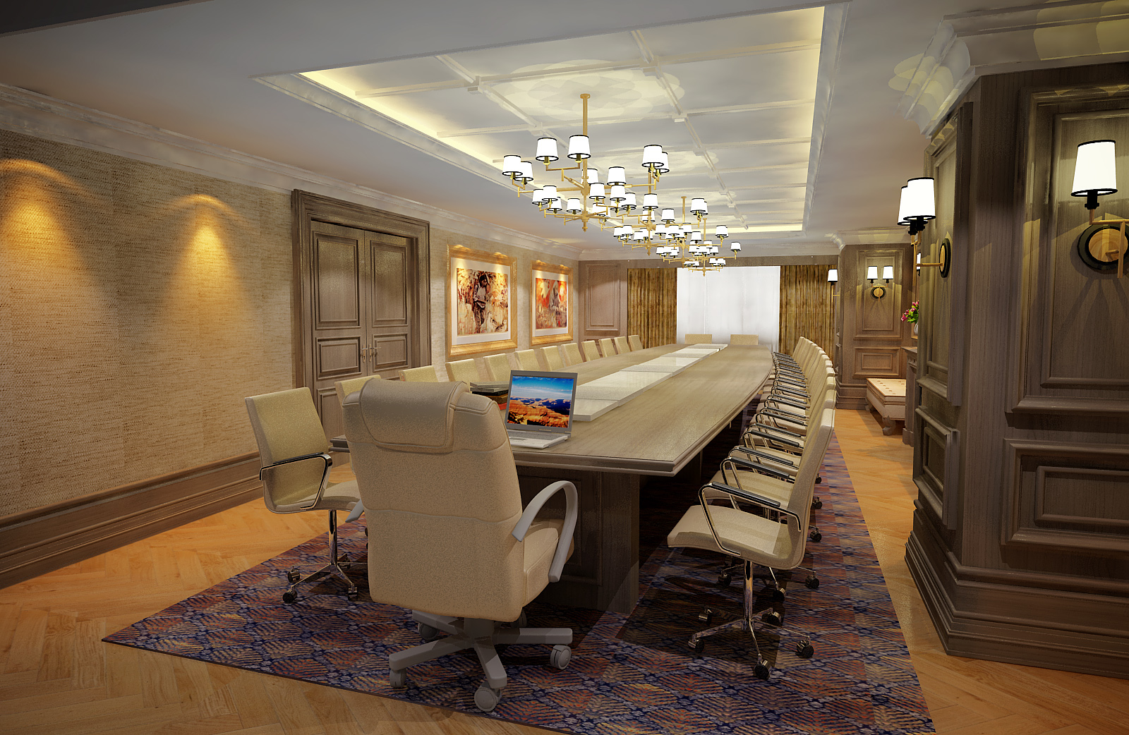 Glamour Meeting Room Interior @ Sudirman, Jakarta-6