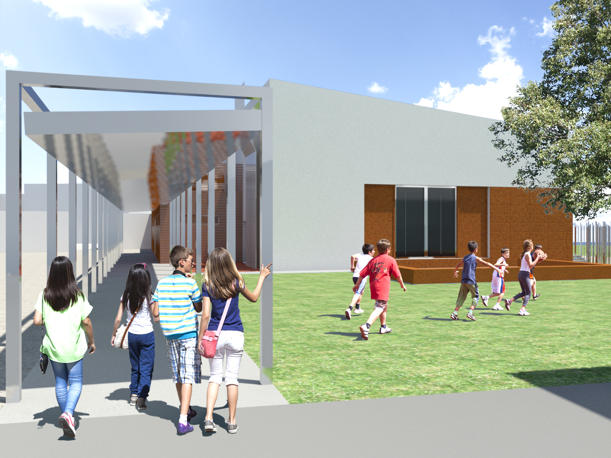 多功能小学空间设计 · Marmirolo 小学-3