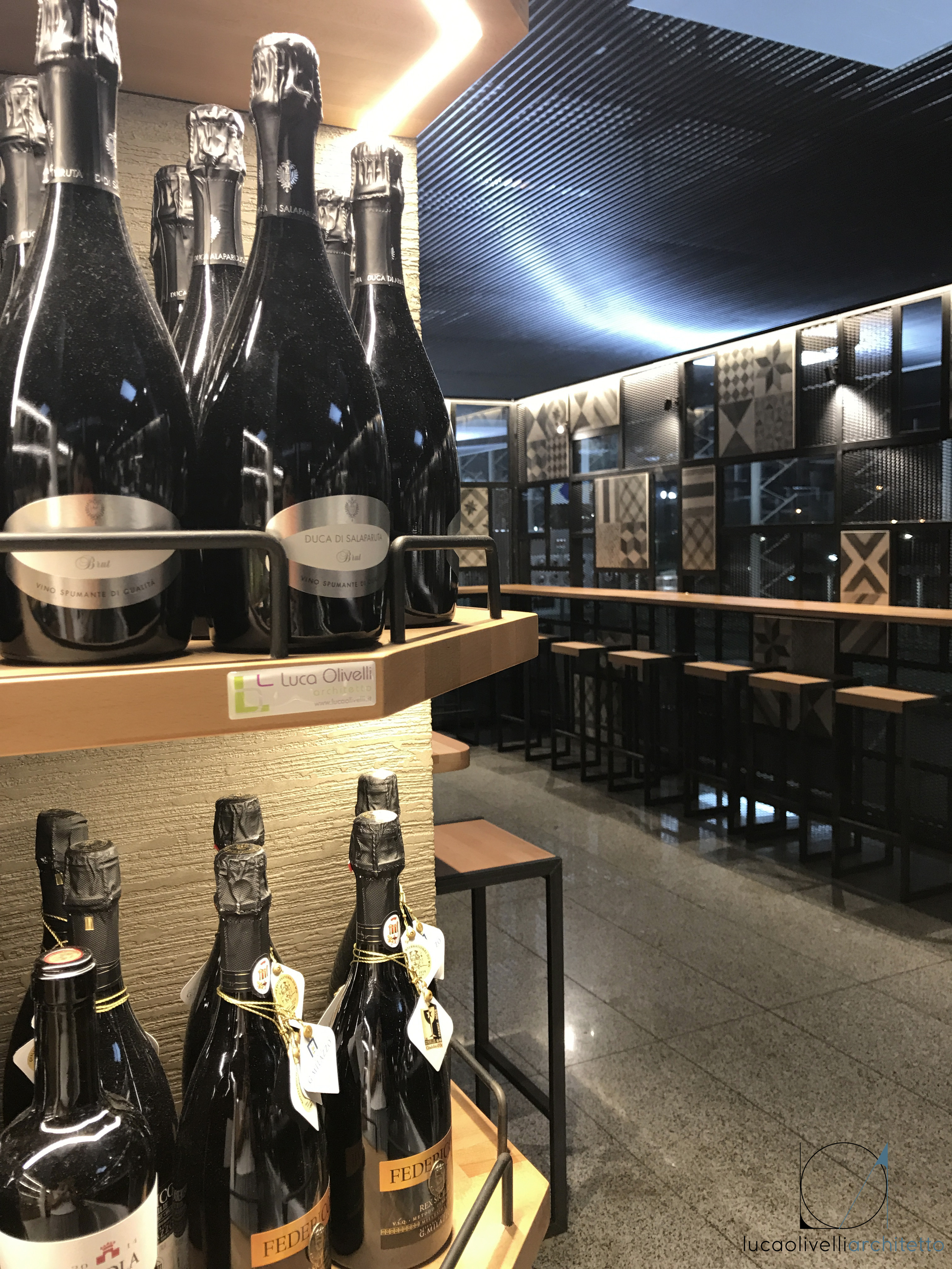 2017 年完成的西西里酒吧餐厅商店室内设计-2