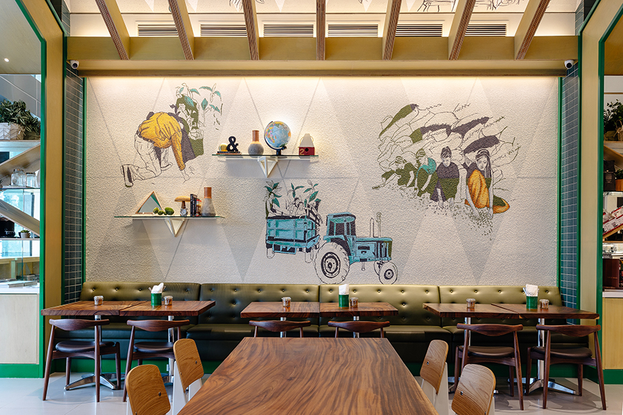 托比的房地产 Viridian 餐厅-2