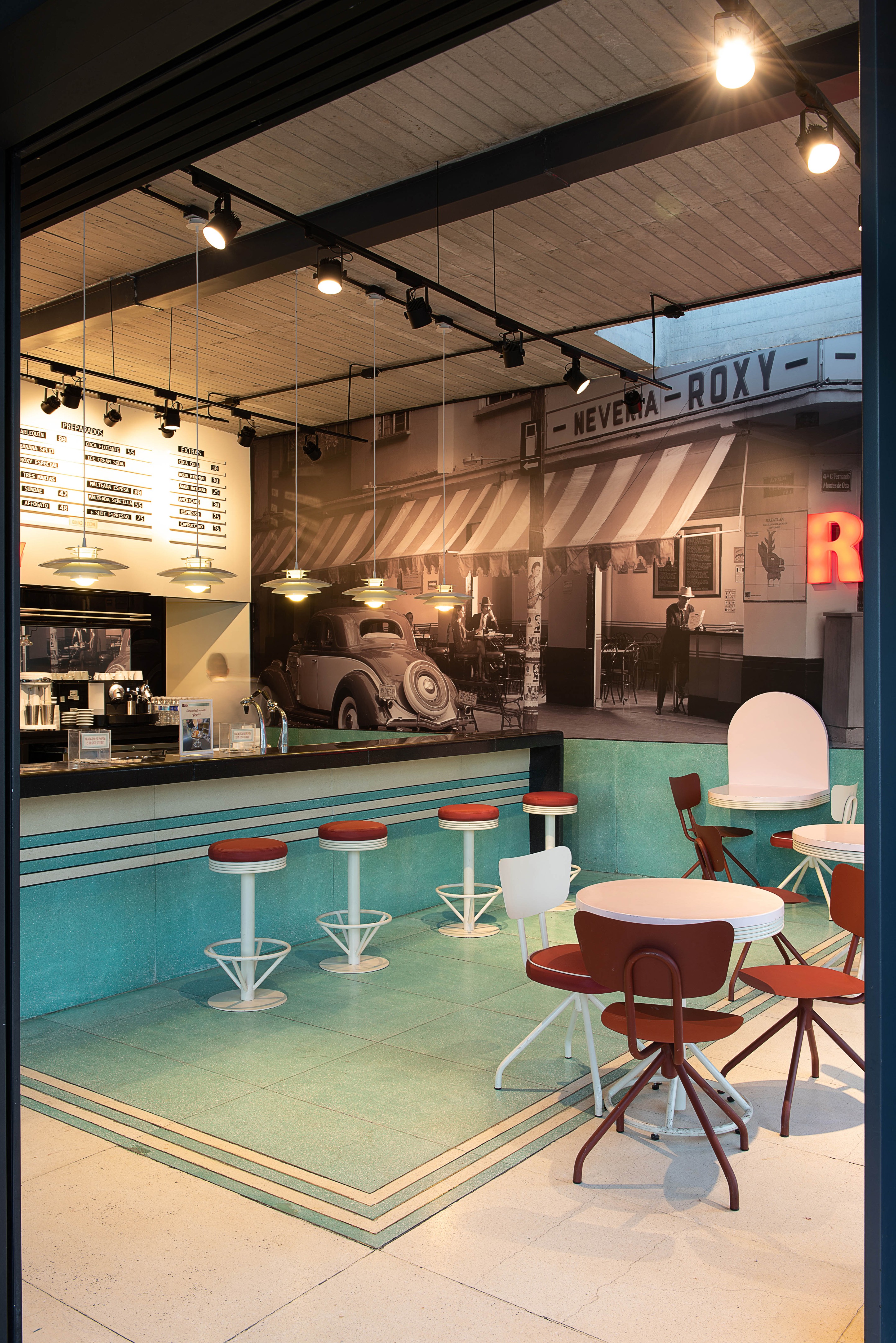 墨西哥城“洛斯菲瑞”冰淇淋店-17