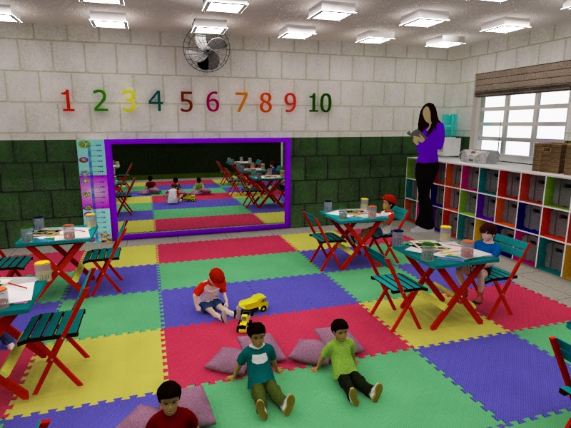 巴西 Guacuri 区幼儿园快速低成本改革-10