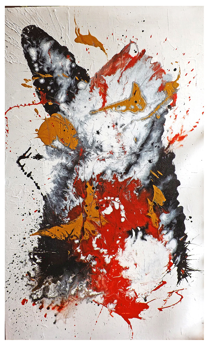 2014 年完成的 QVC Realty 俱乐部抽象流体画设计-12