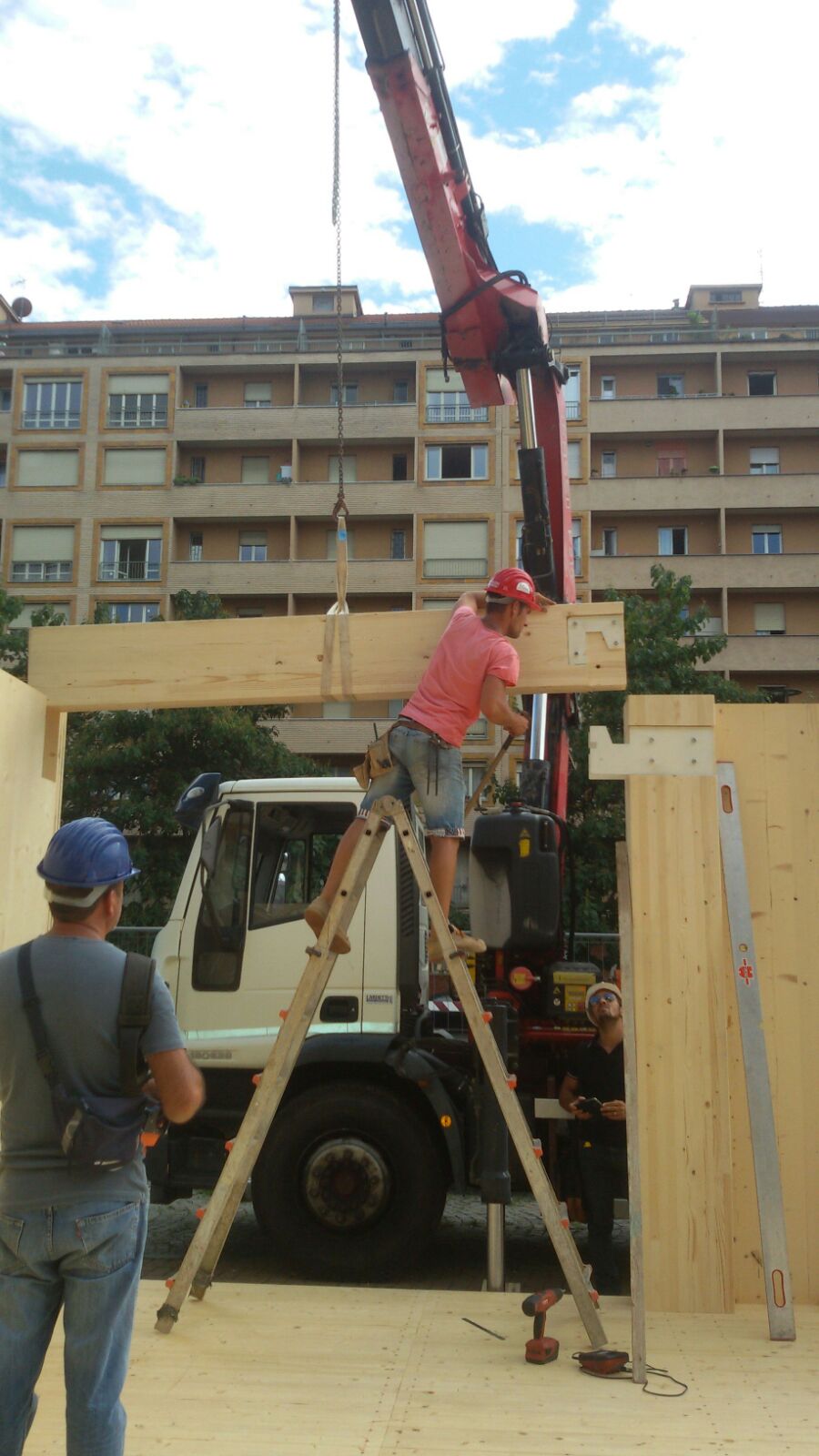 意大利都灵智能城市 Connego 公共广场木结构建筑-10