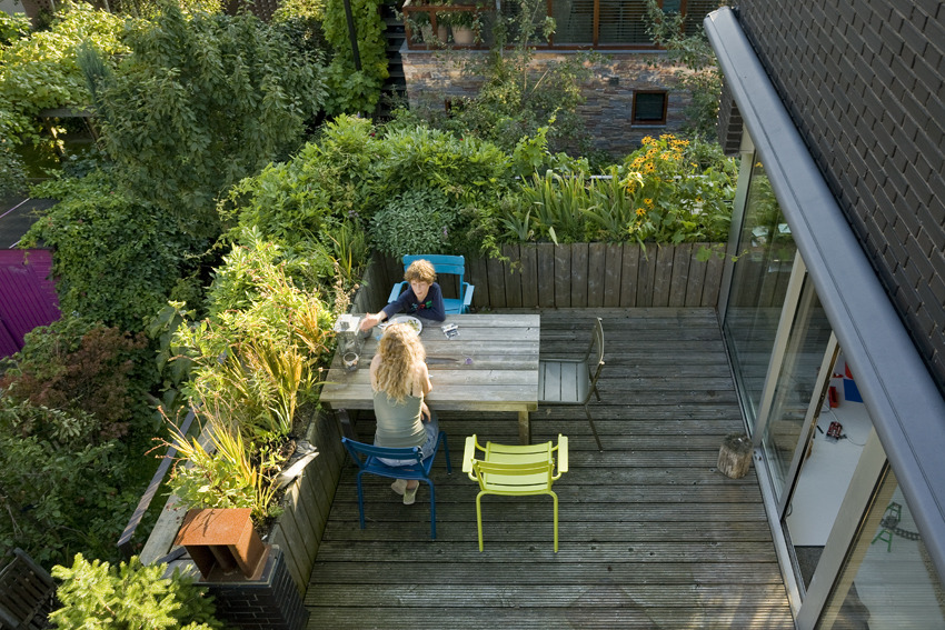 绿意盎然的家 | 垂直花园的室内设计-3