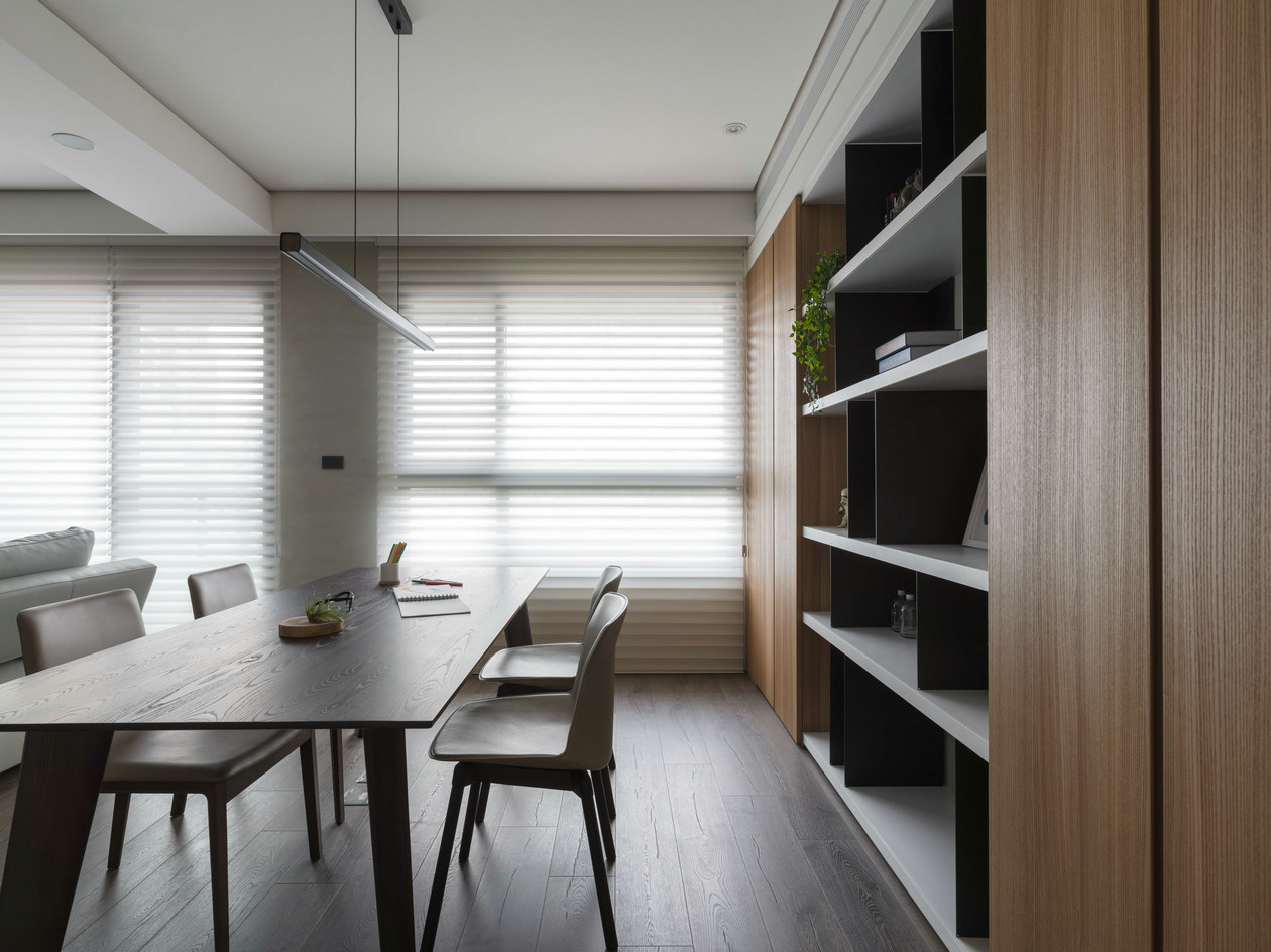 温润木质简约风住宅设计-8