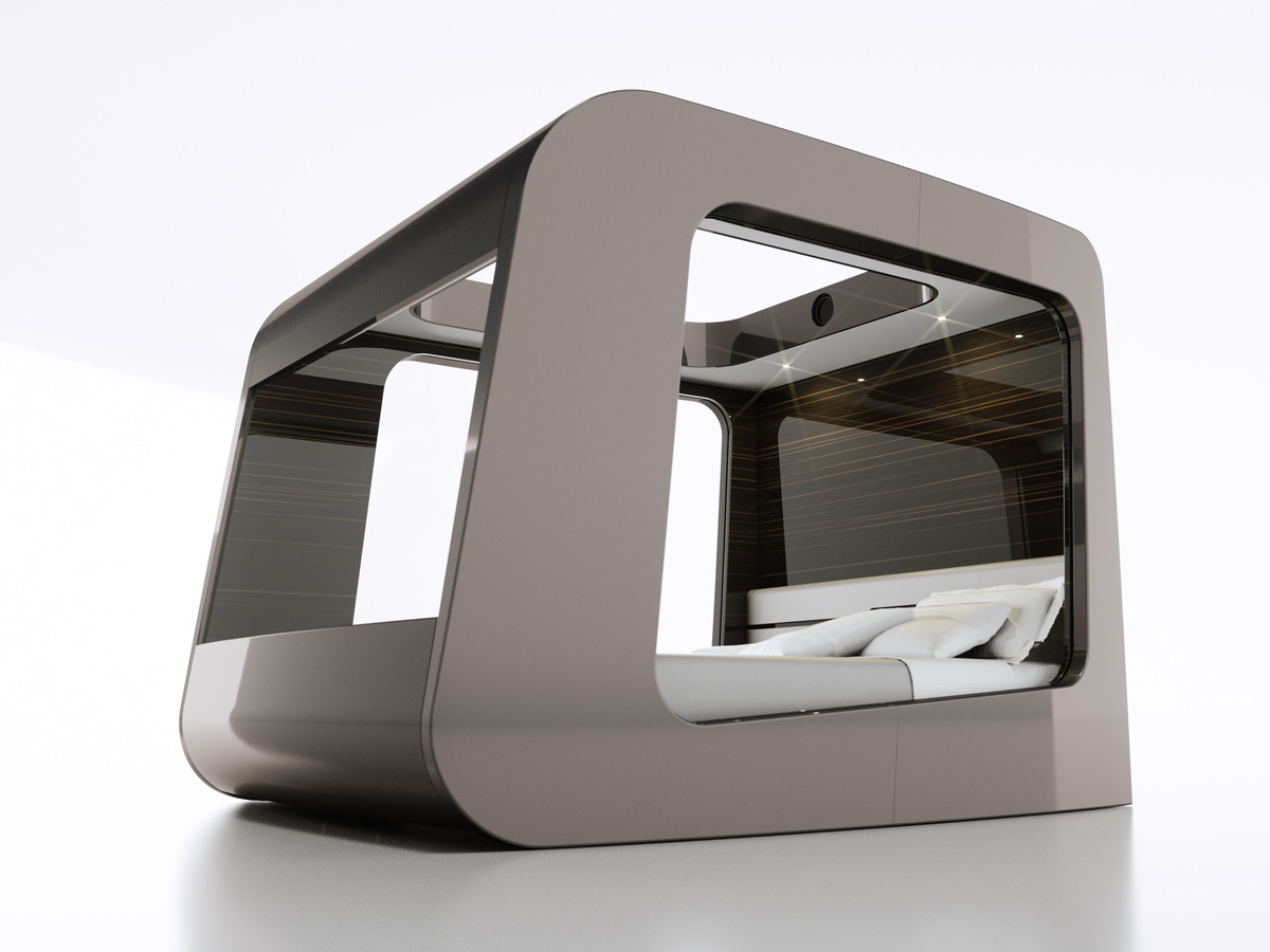 迪拜私人住宅中的高科技睡眠舱——HiCan-15