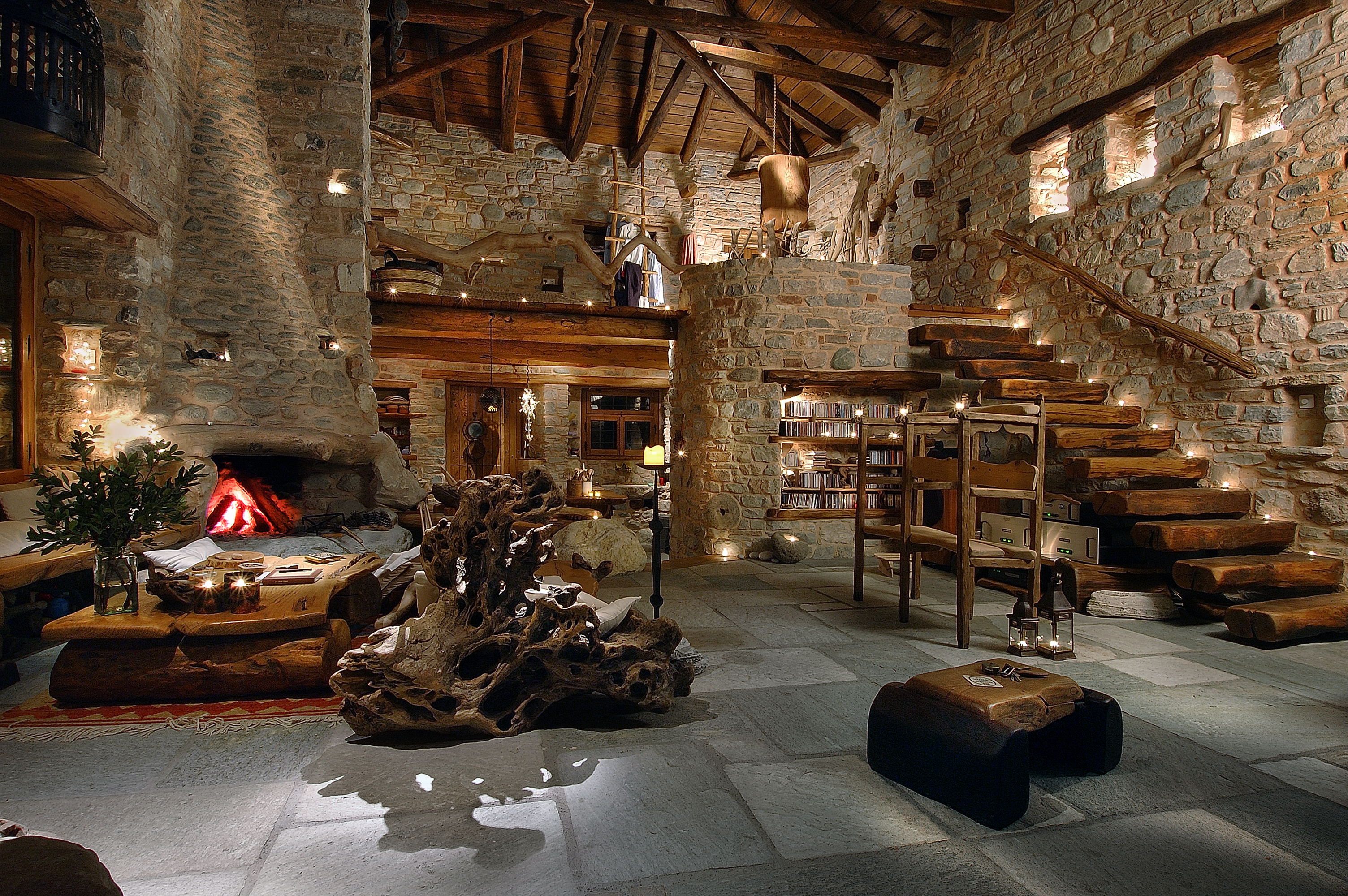 Pelion 山间混凝土石屋，融入自然的简约生活-31