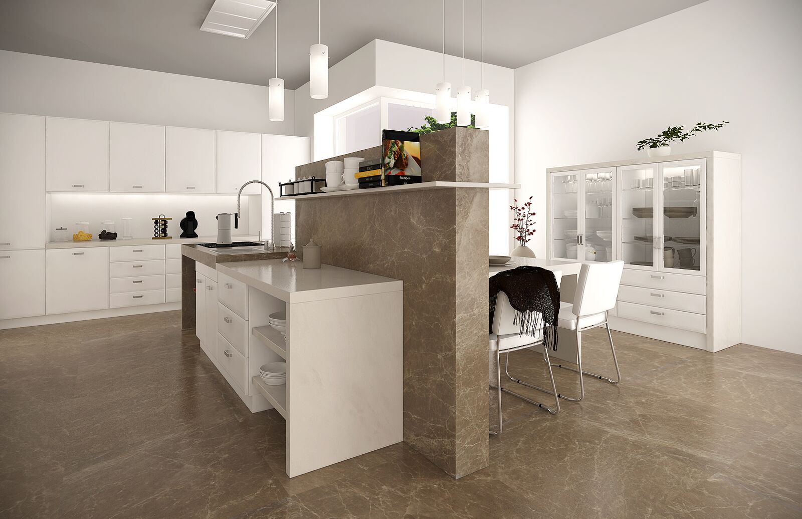 2015 年室内设计佳作 | 大理石与马赛克打造极致卫浴空间-31