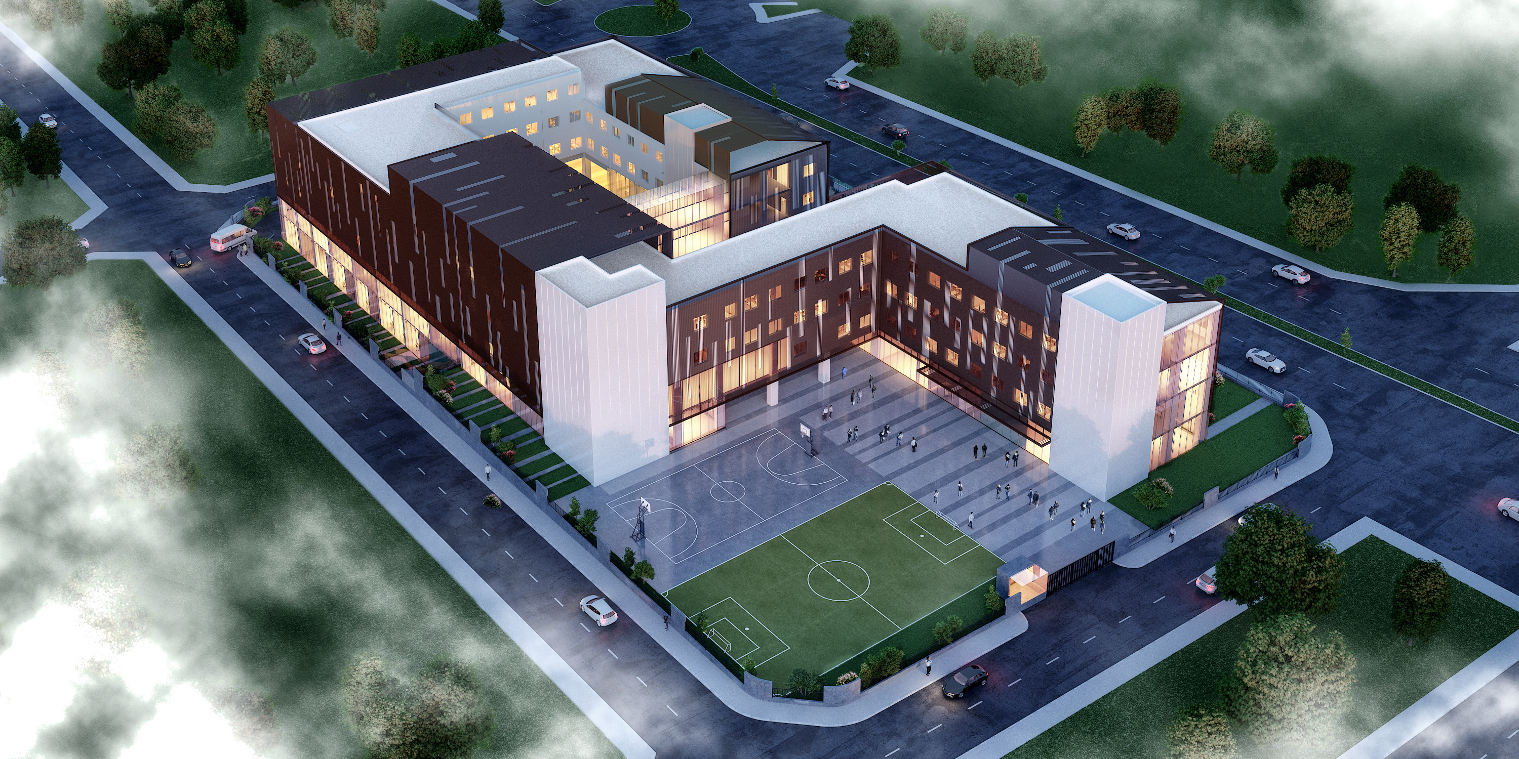 土耳其 Urfa 省 Southeast Yukselis Schools 教育建筑-3