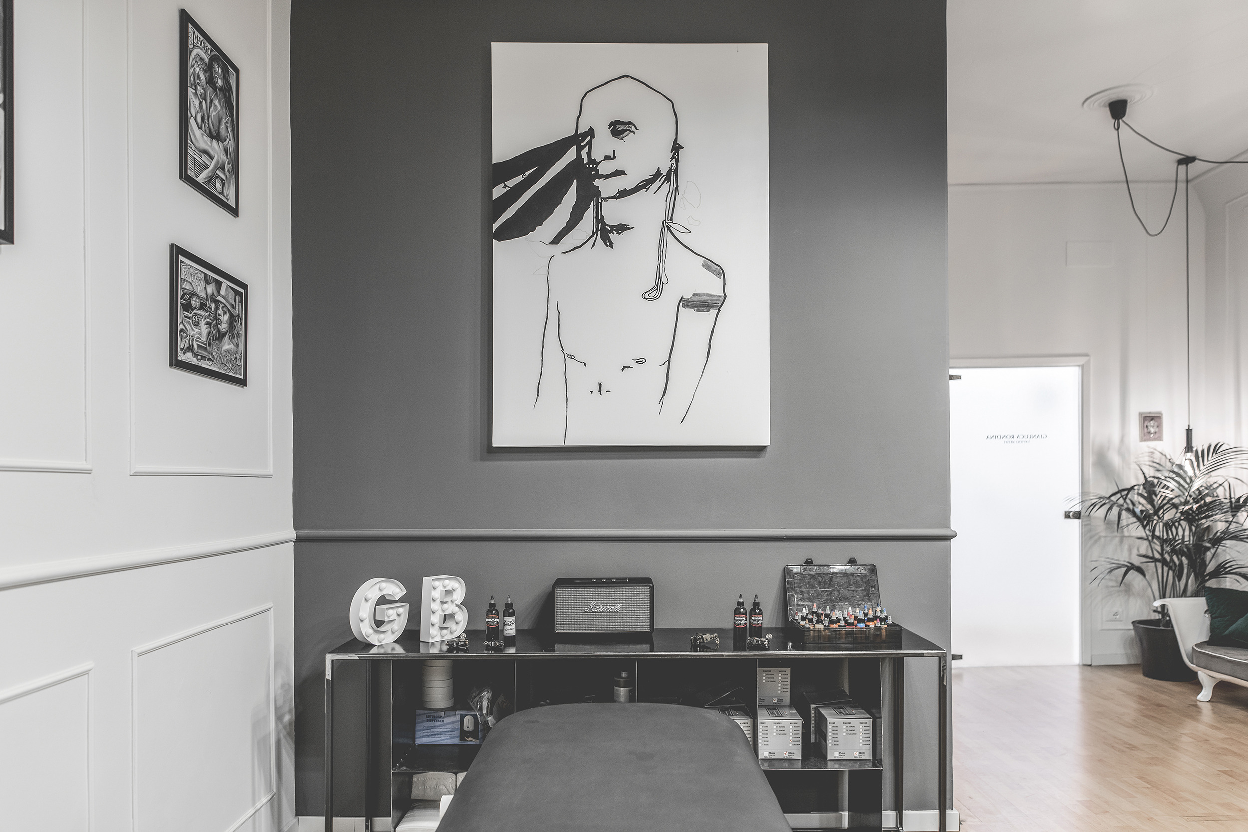 B,G 纹身工作室-8