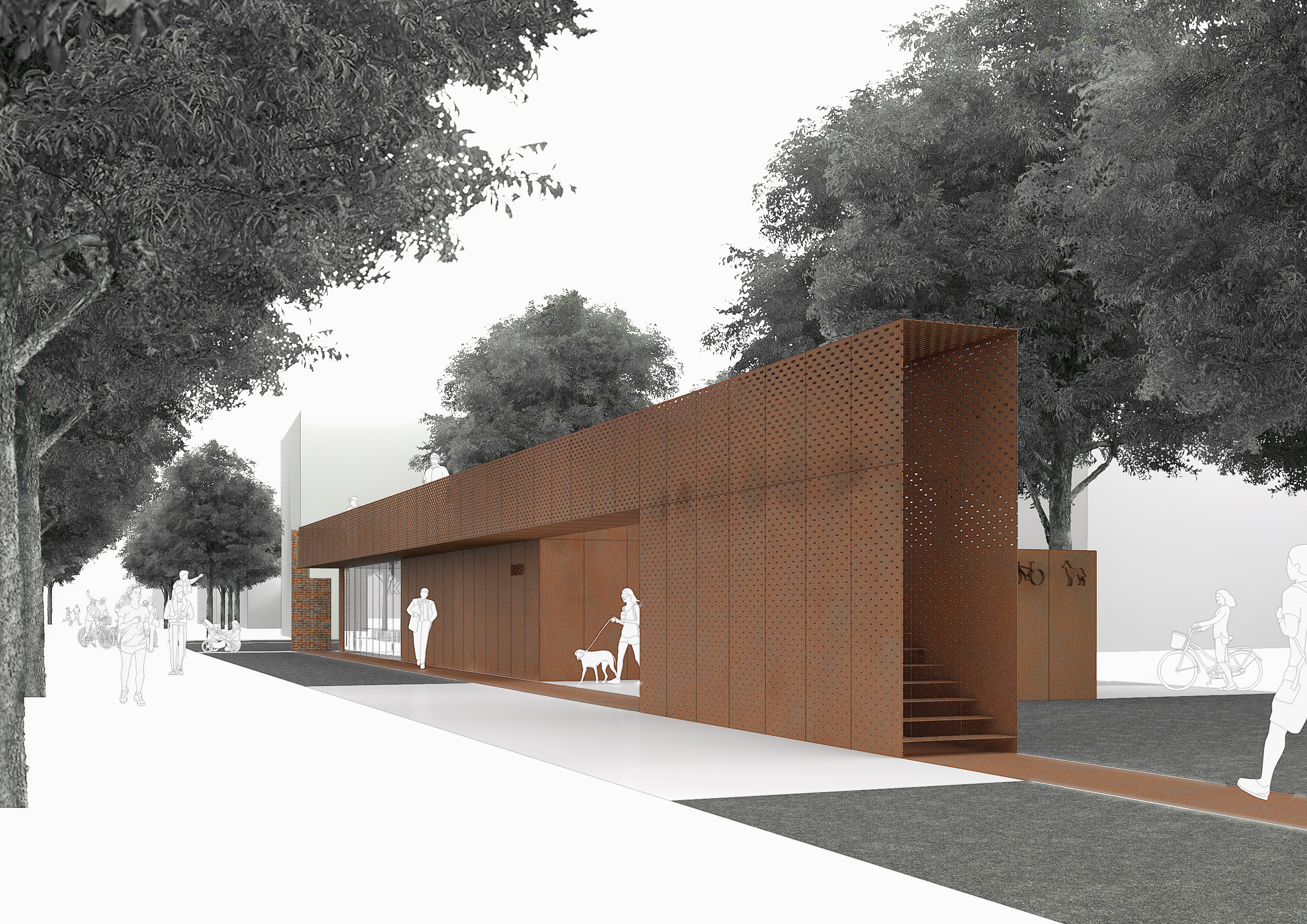 2018 年 KOŁO 竞赛一等奖作品——公园公共空间设计-0