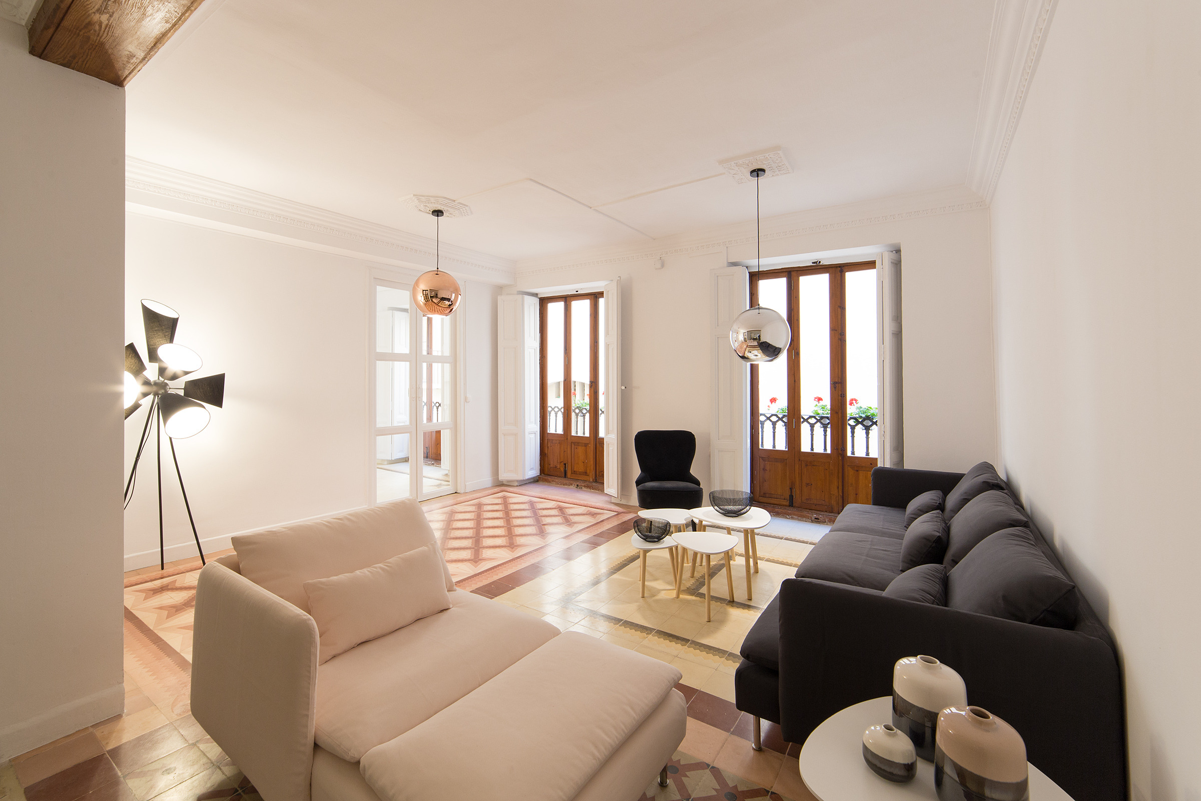 2017 年瓦伦西亚历史中心公寓室内设计-1