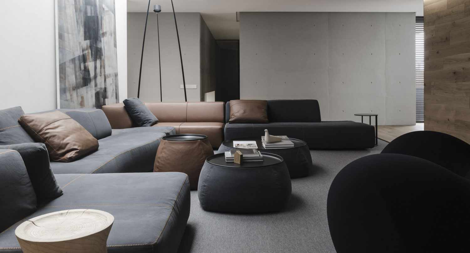 艺术之家 | 融入雕塑感的现代别墅设计-18