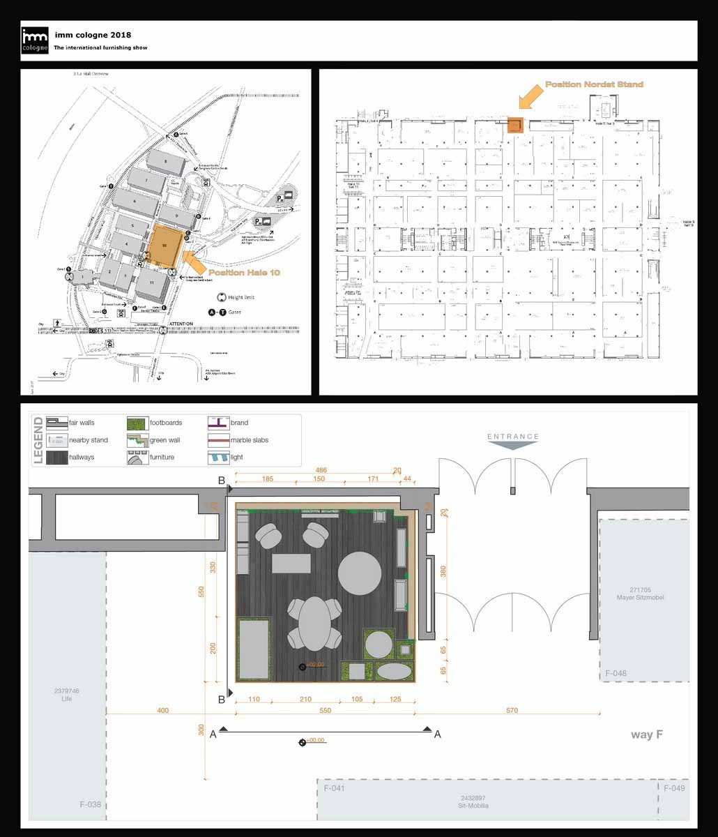 2018 年科隆 IMM 展 NORDST 展位设计-4