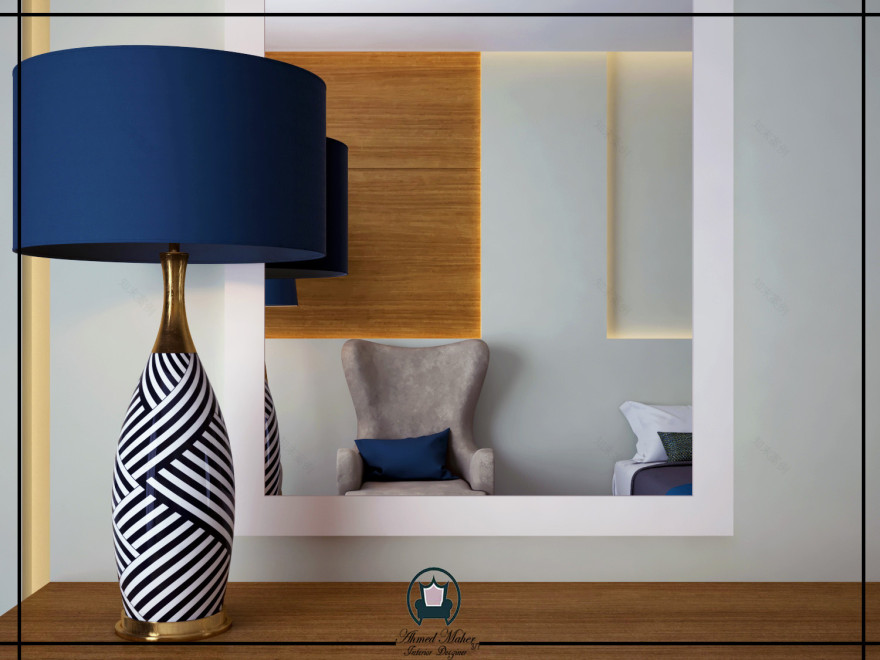 简约双卧酒店设计-6