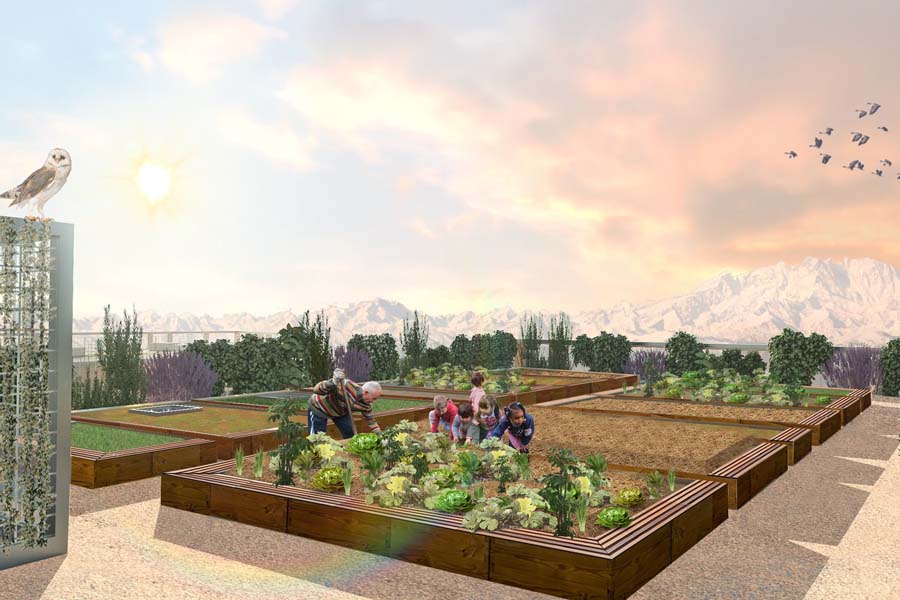 "H"型校园建筑 | 自然镜像与教育故事的融合-10