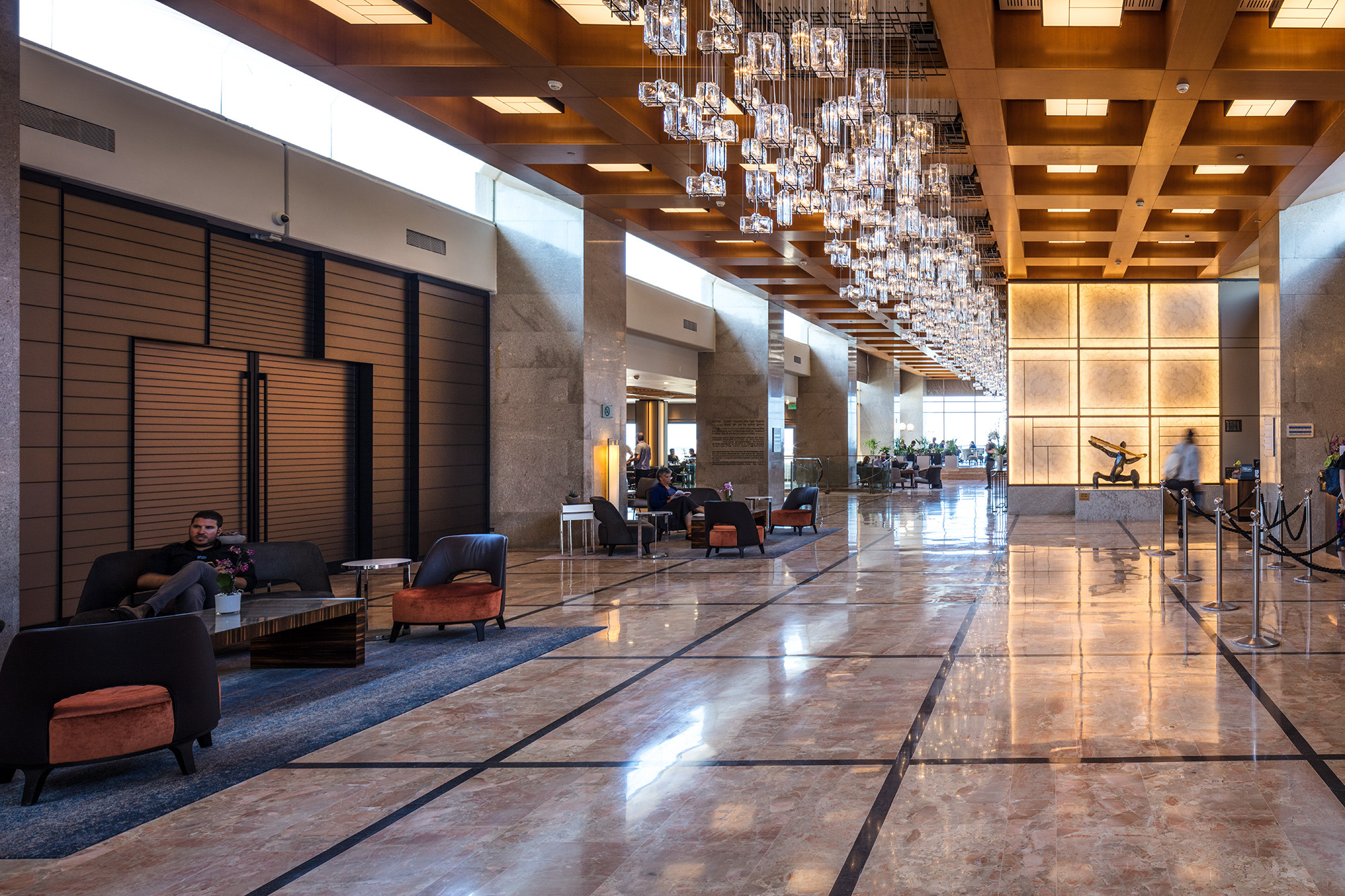 2017 年完成的以色列 Hilton 酒店室内设计案例-19