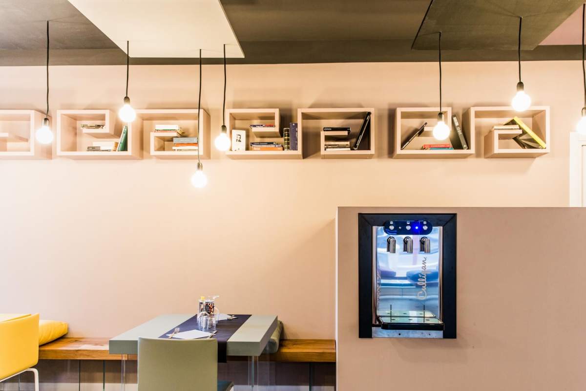 意式风华创享空间——"吻"餐厅设计-5