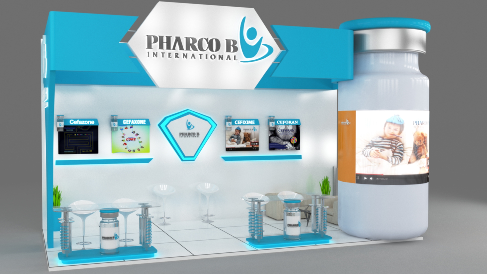 PHARCO B 国际展台 | 简约现代的设计魅力-1