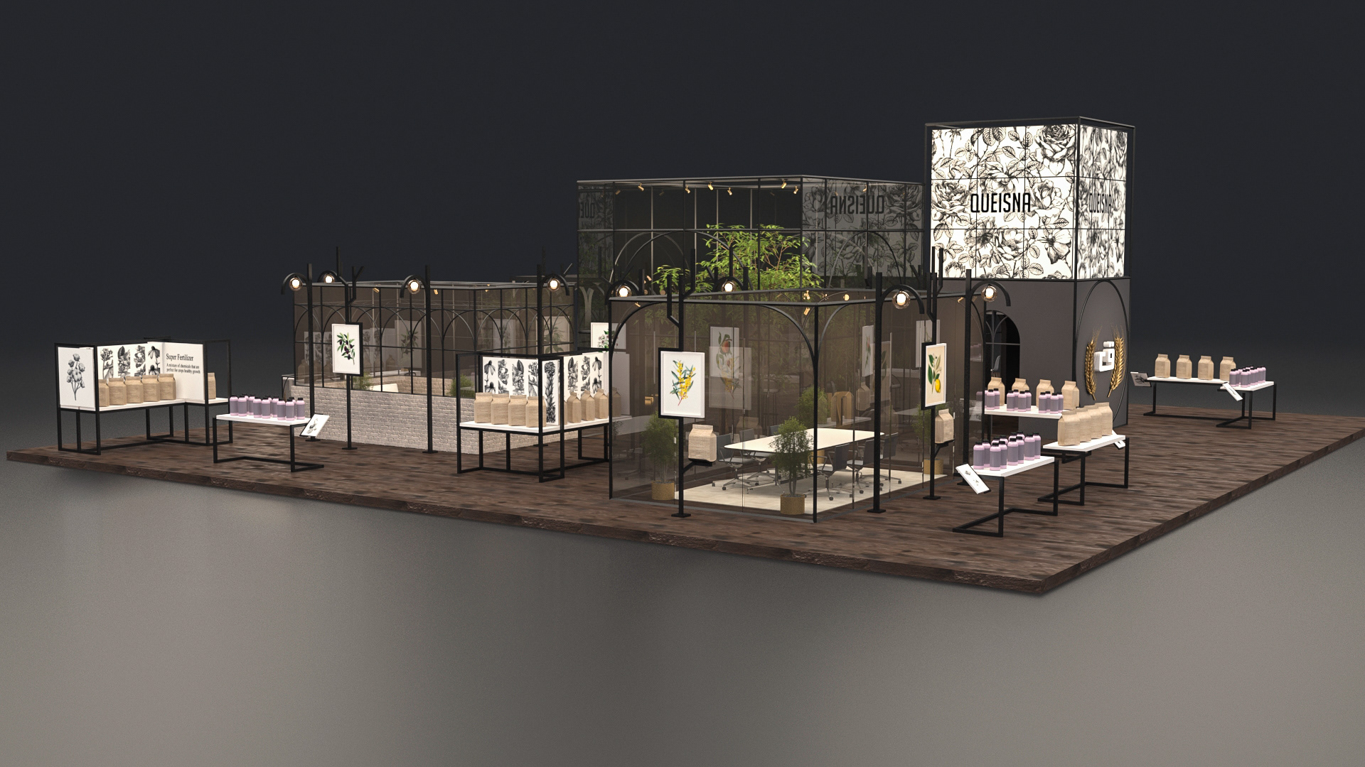 Agricultural Exhibition Booth 2-5