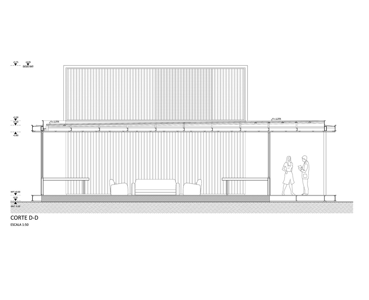 智利人工泻湖住宅销售展示厅-50