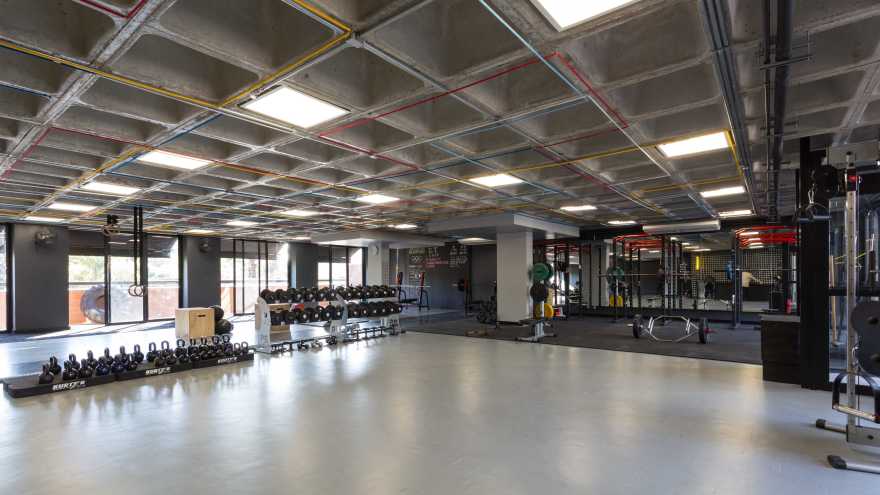 工业风运动工作室,原汁原味的设计魅力-29