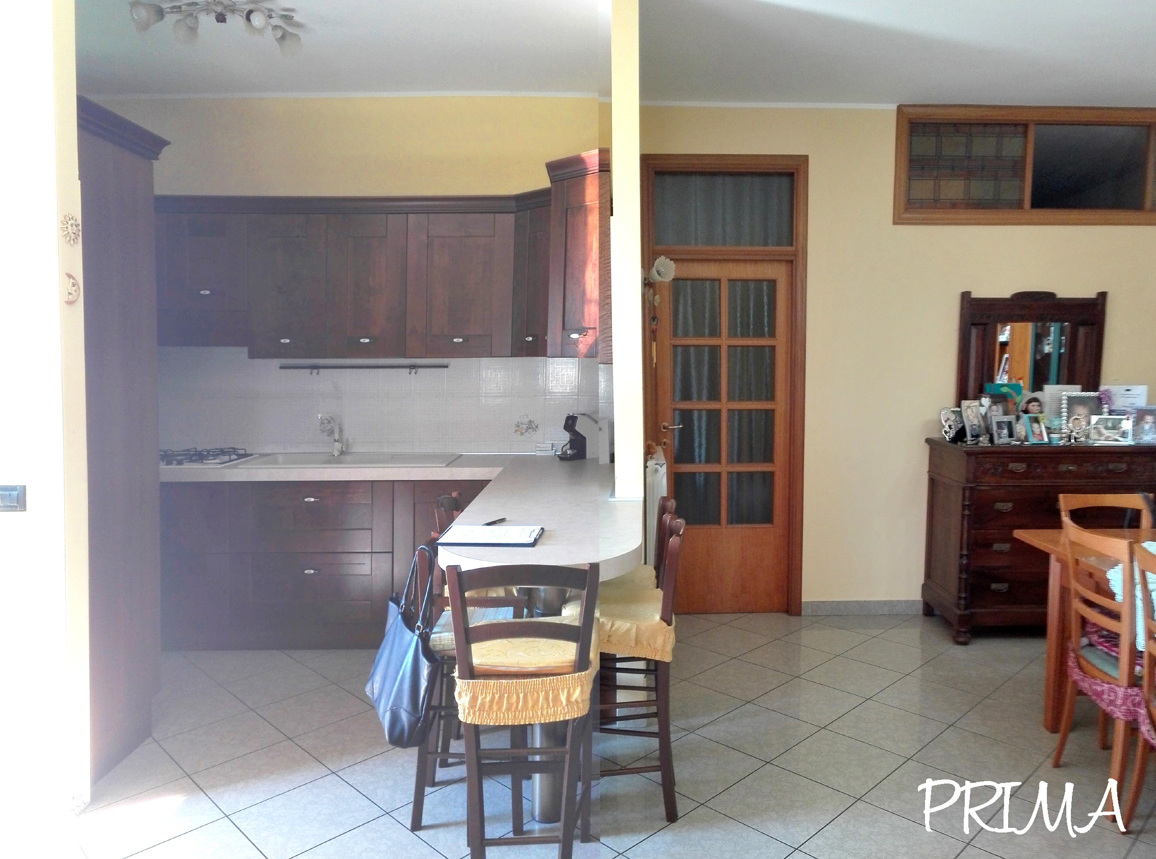 温馨开放式空间 | 意大利公寓客厅设计-40