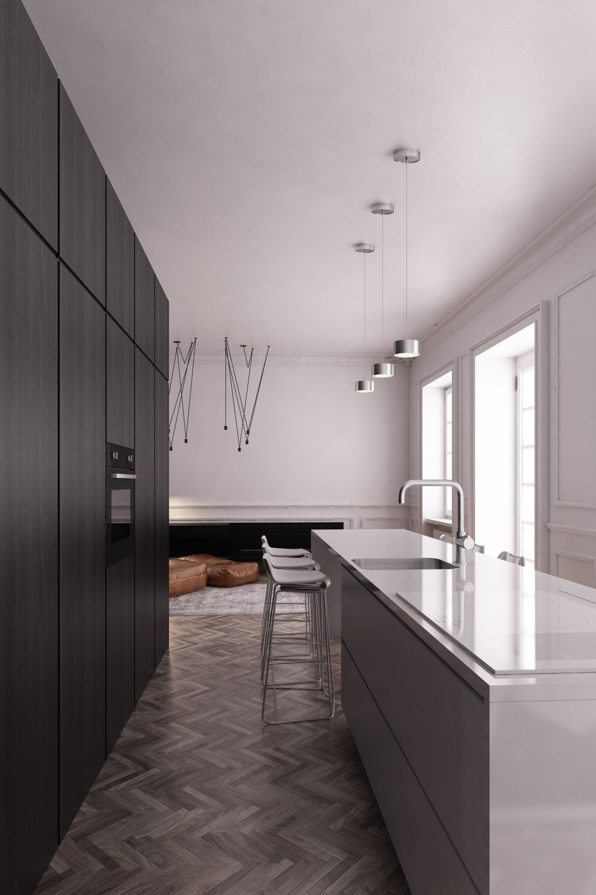 INT2architecture 公寓设计 | 现代简约的浴室空间-2