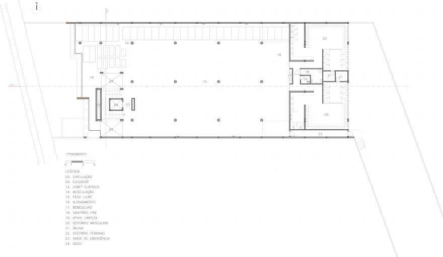 巴西圣保罗健身中心设计-30