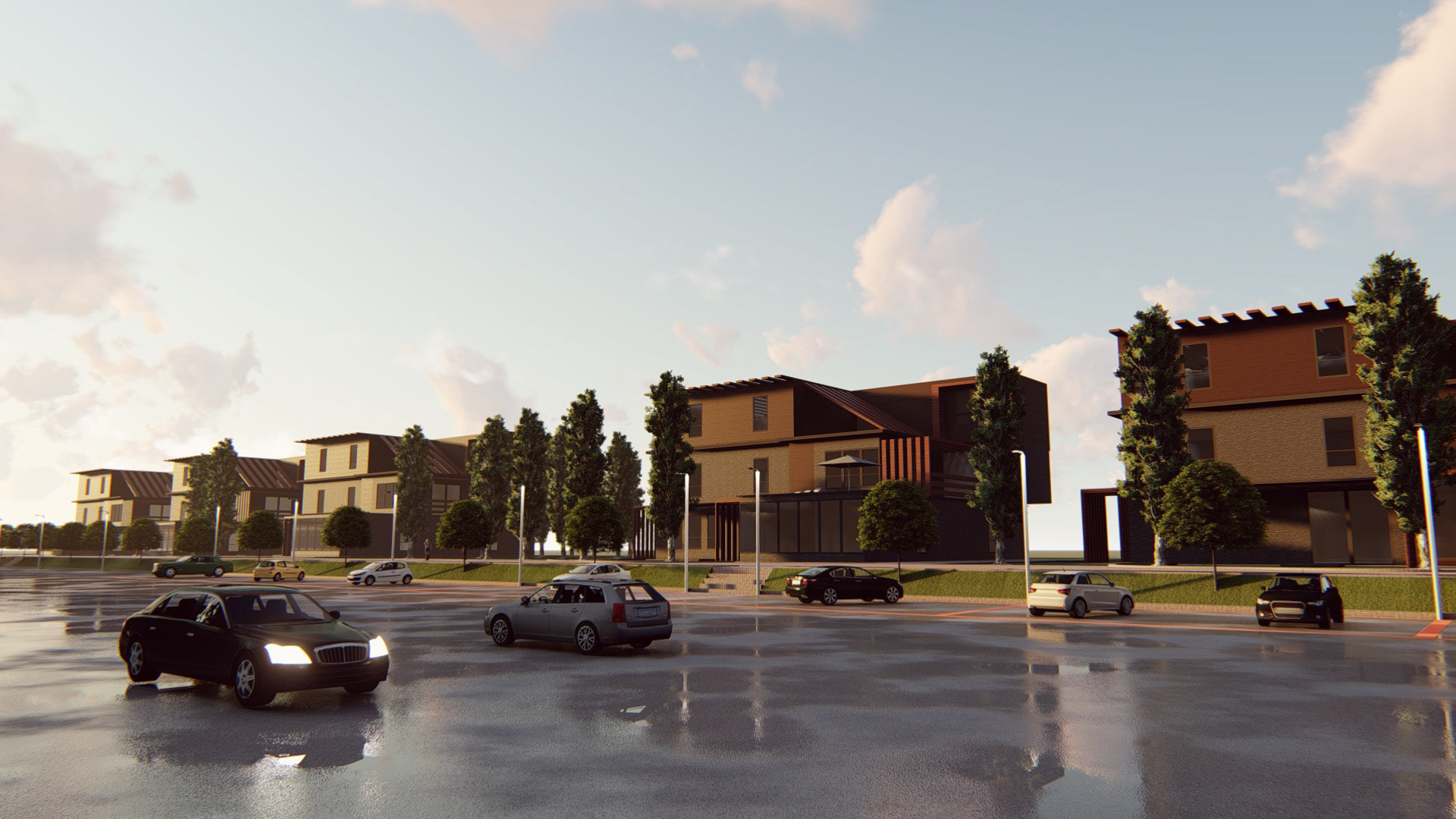 三维立体规划渲染-8