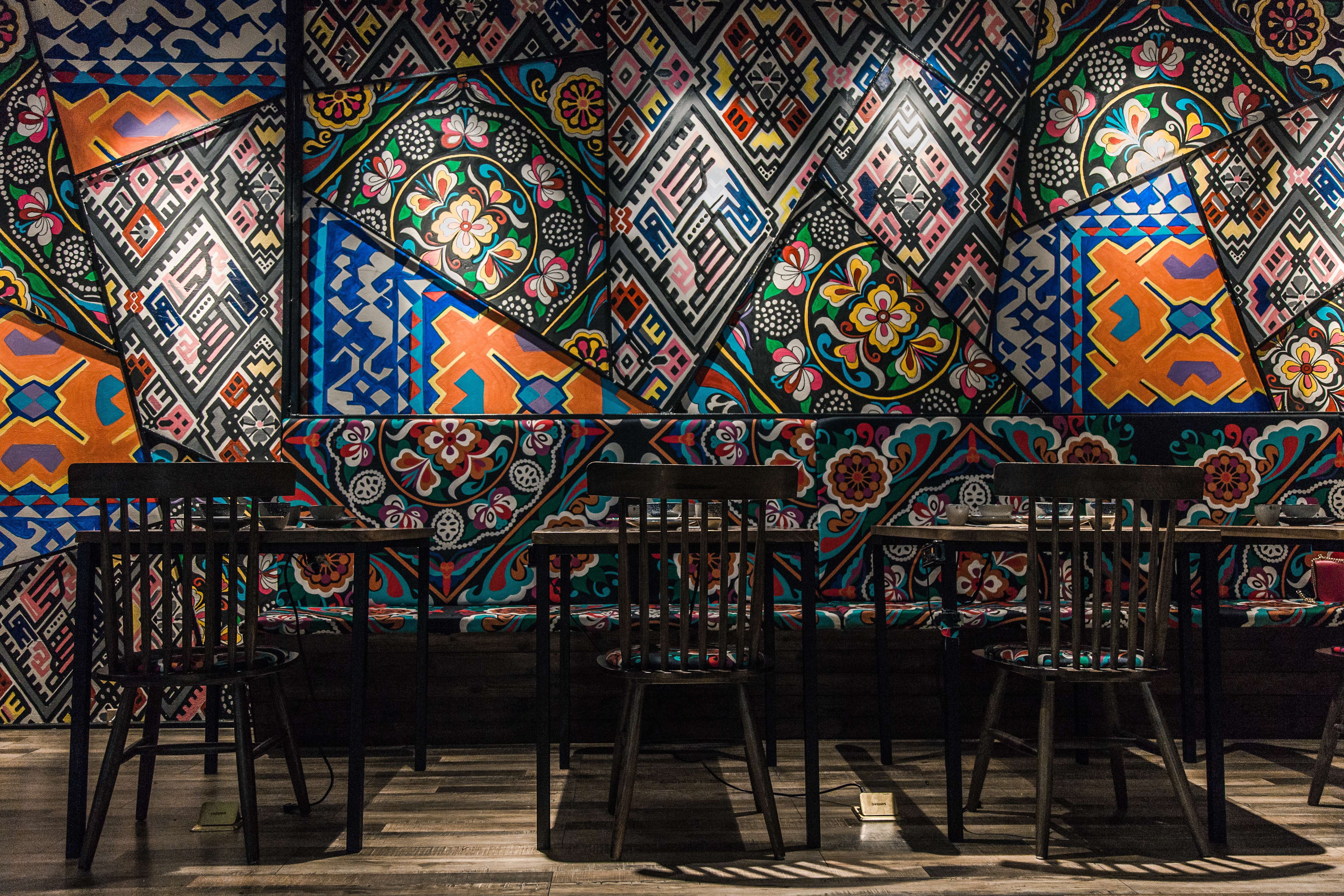 苗厨 时尚民族风餐厅二店-9