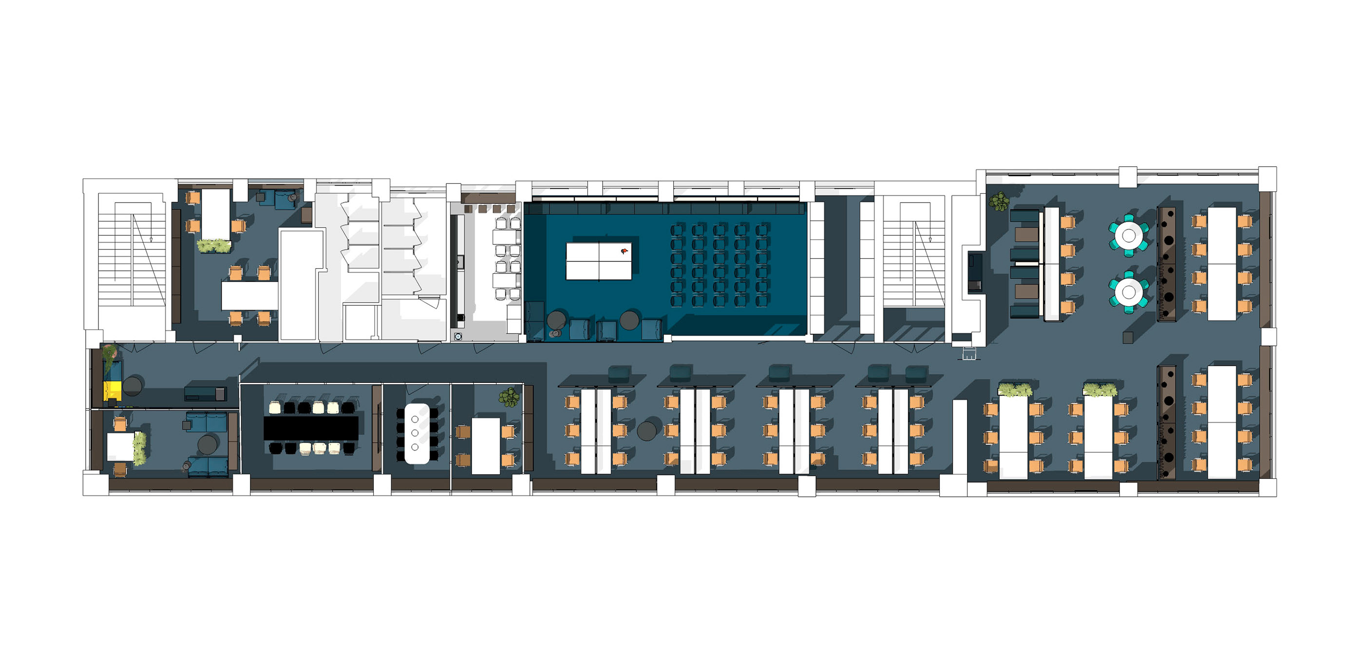 乌克兰 Svitsoft 软件公司人性化办公空间设计-15