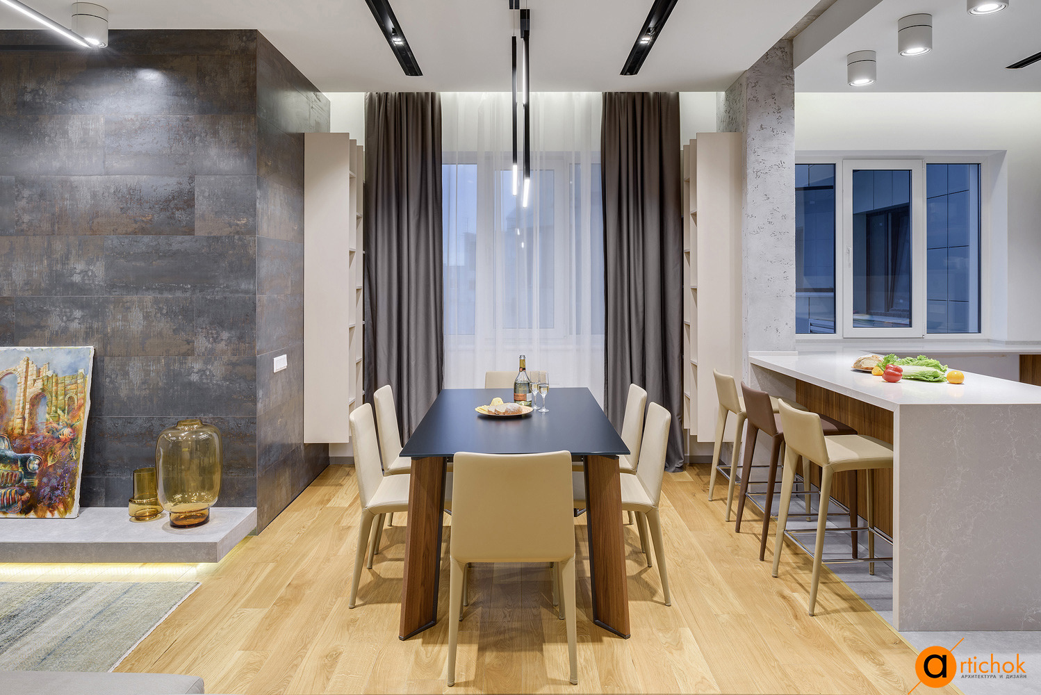 融合功能与舒适的现代公寓设计-9