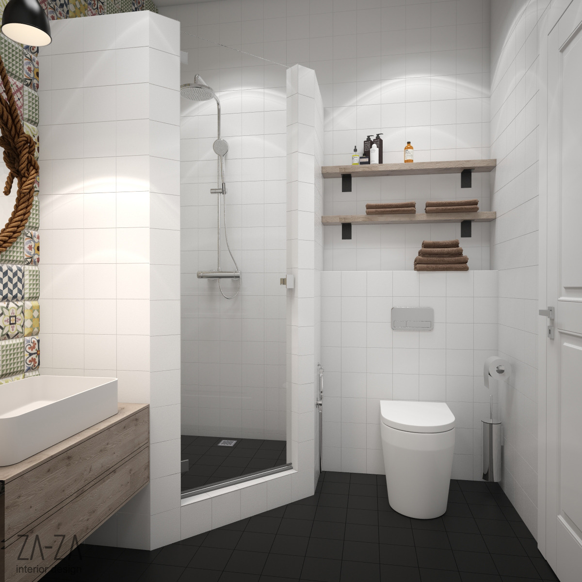 年轻公寓的极简生活空间-31