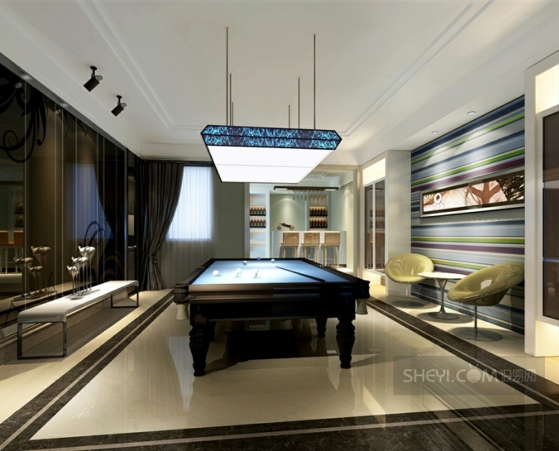 蓝水假期别墅，混搭风演绎高端生活-9