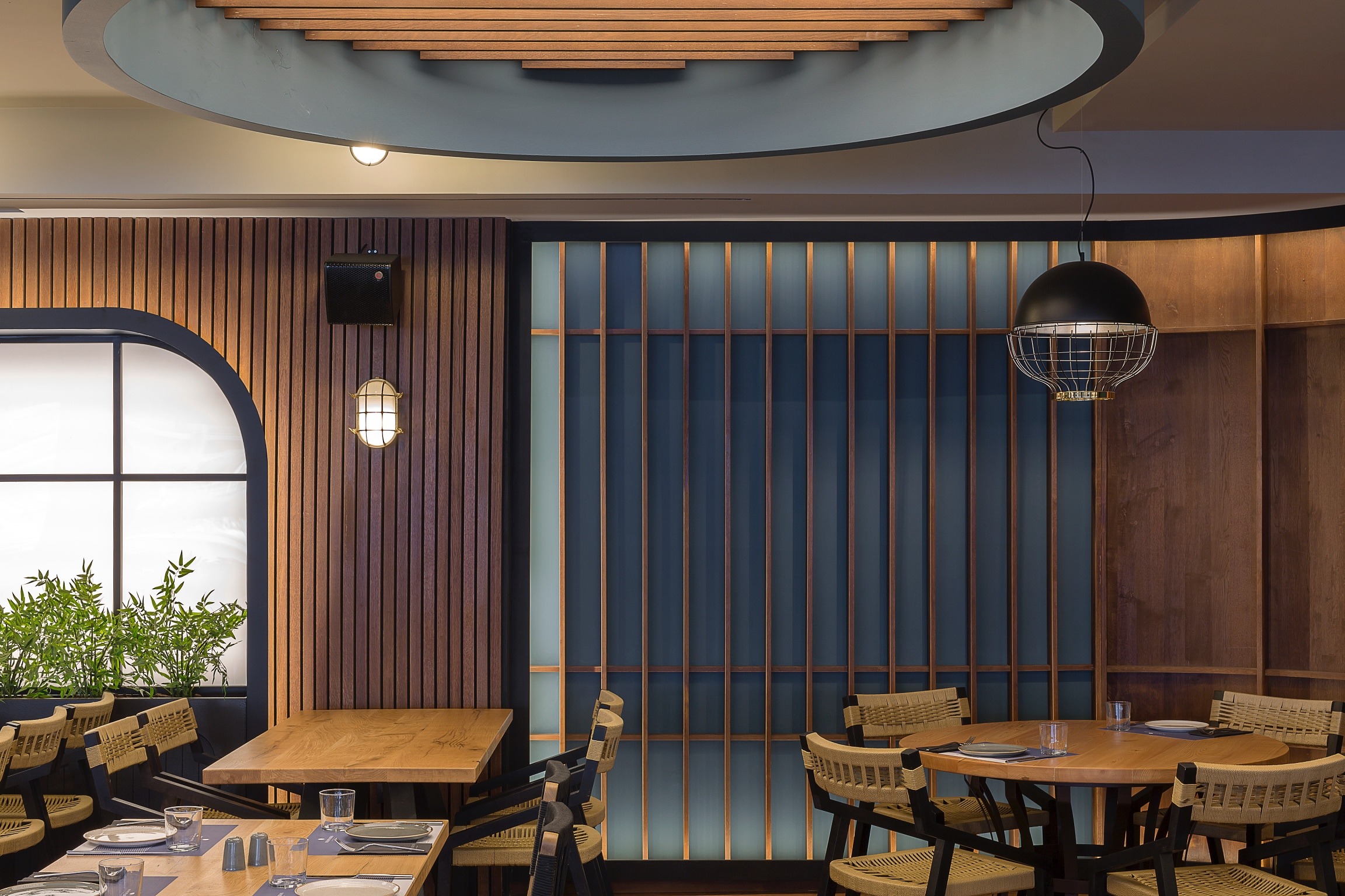 港口希腊餐厅 | 简约风格营造温馨用餐环境-4