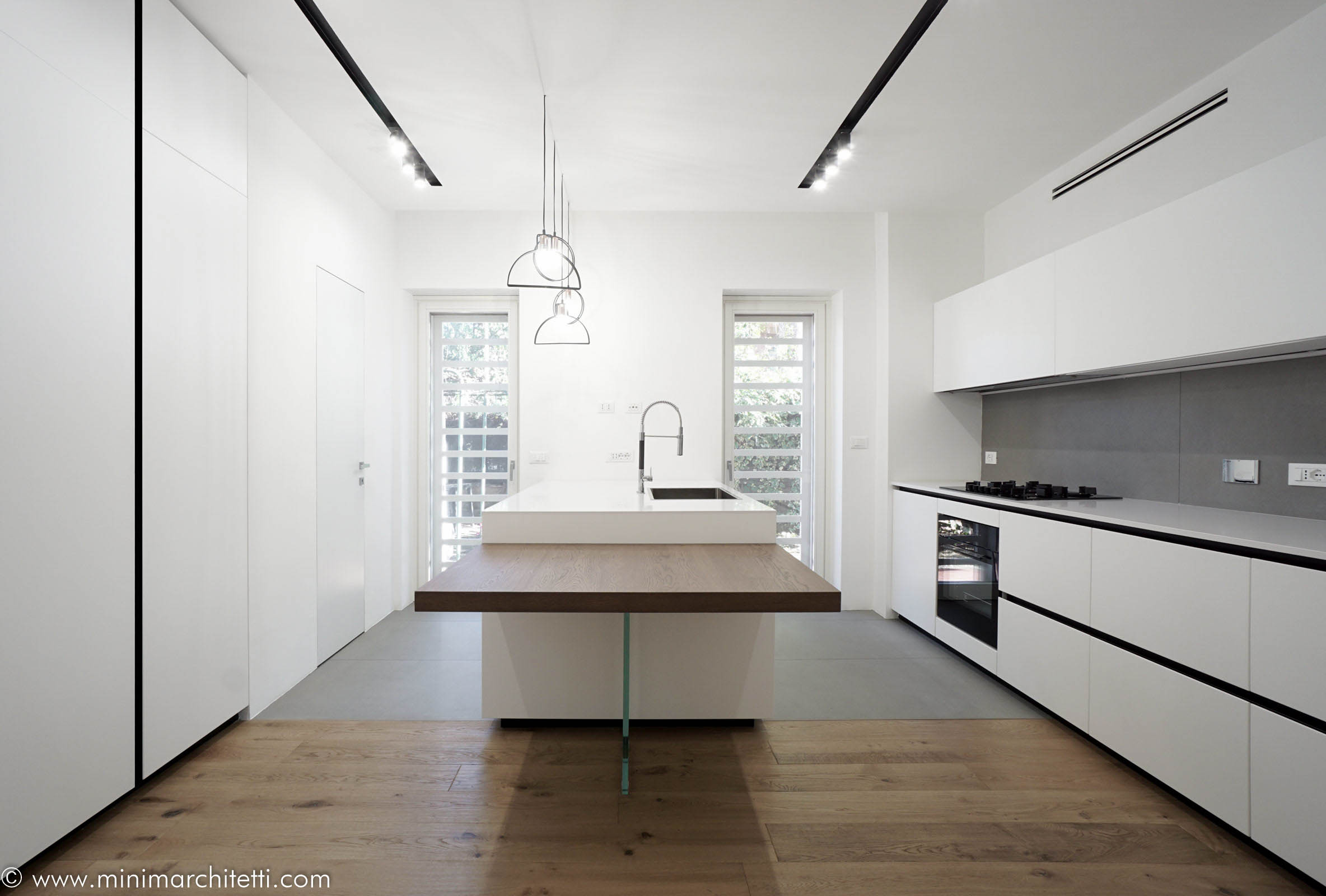 狭长厨房的开放式设计-7