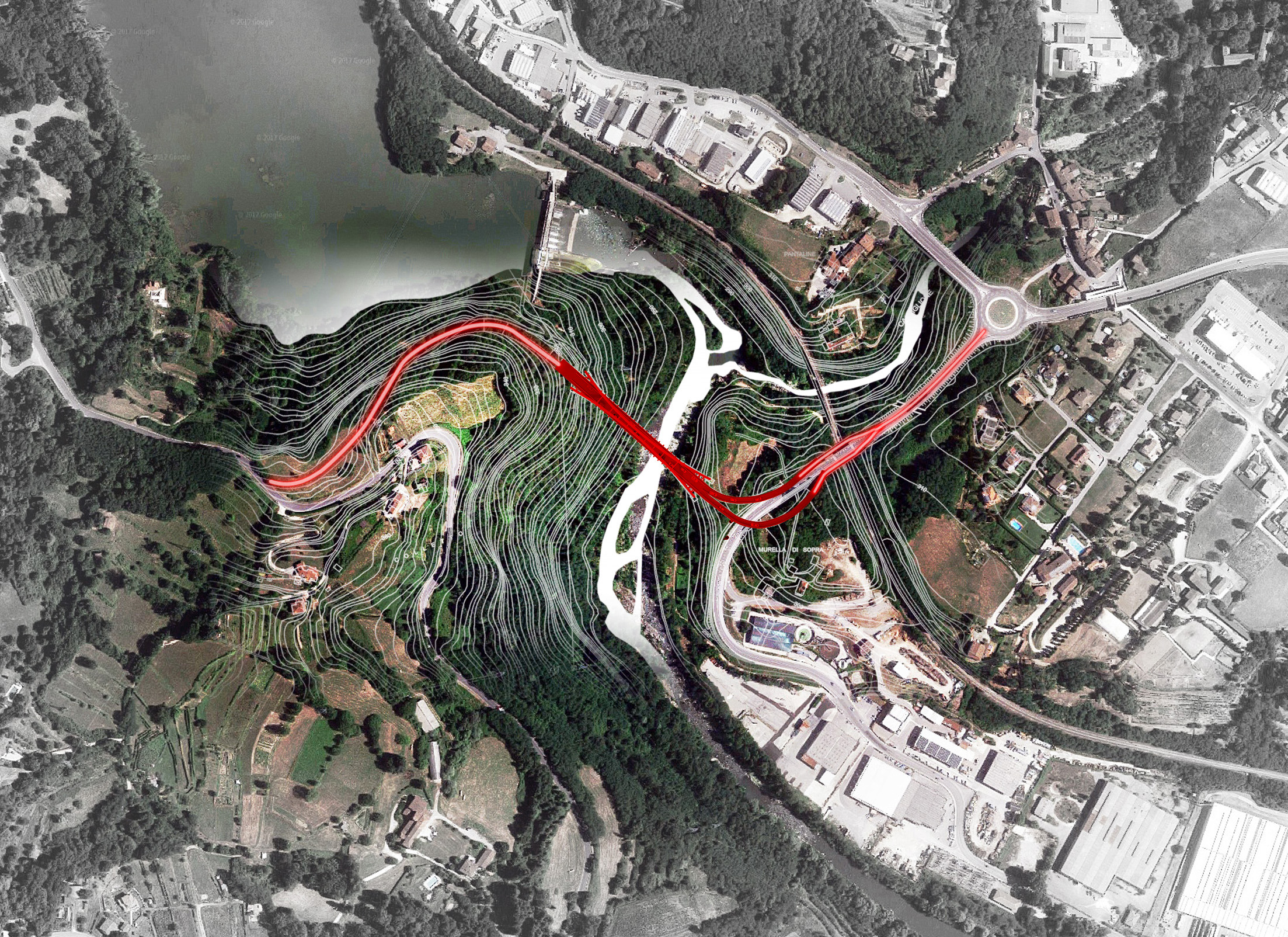 Castelnuovo 弧形桥 | 钢铁悬索之力-2