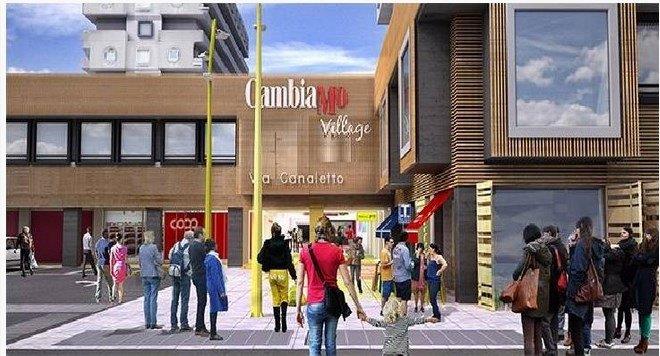 重塑 Coop 购物中心,木质复合材料打造现代购物空间-9