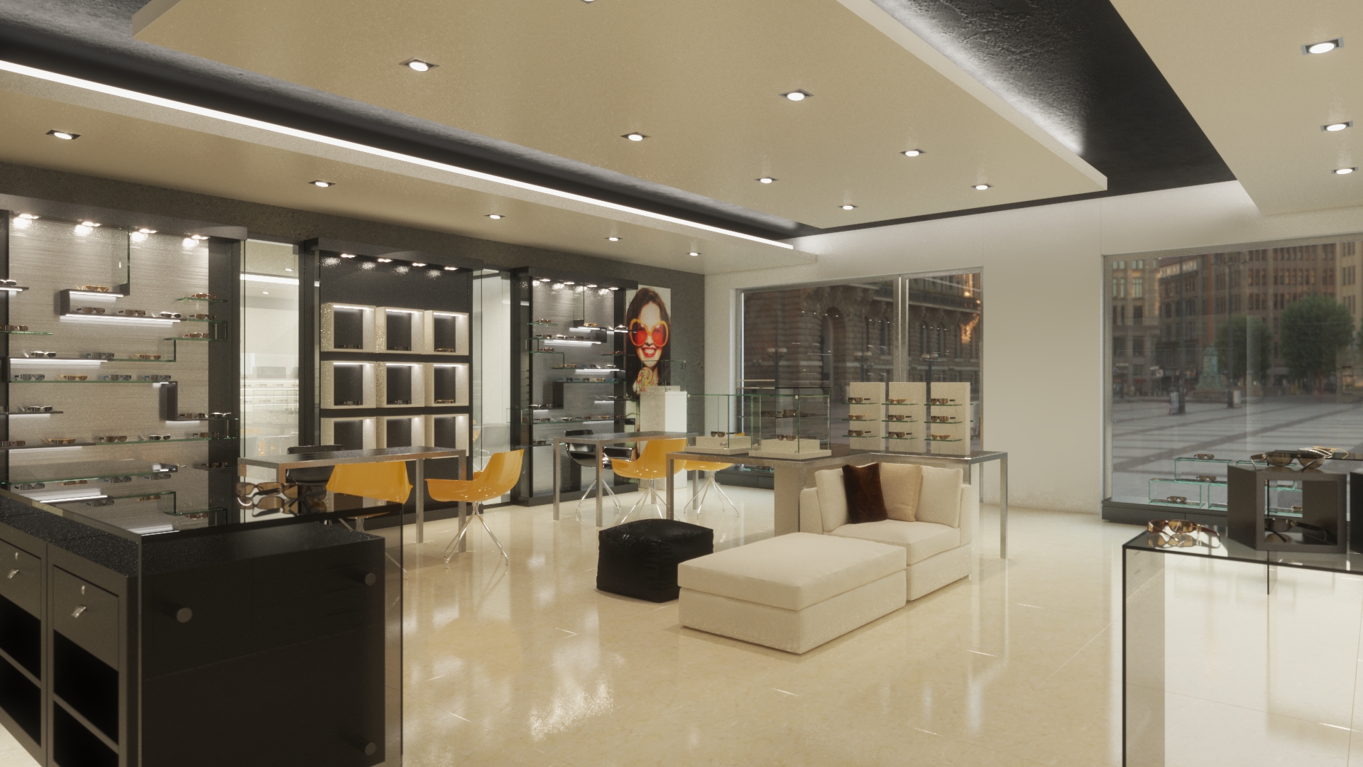 2018 年打造的高端眼镜工作室-4