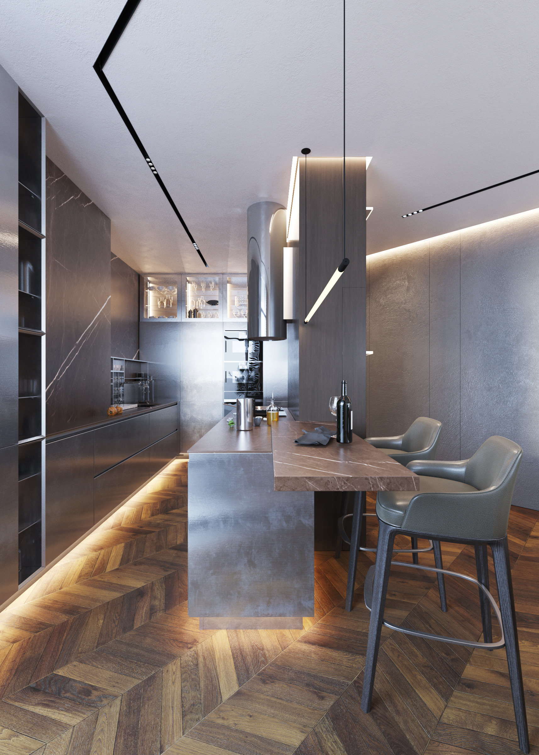 市中心顶层公寓-46