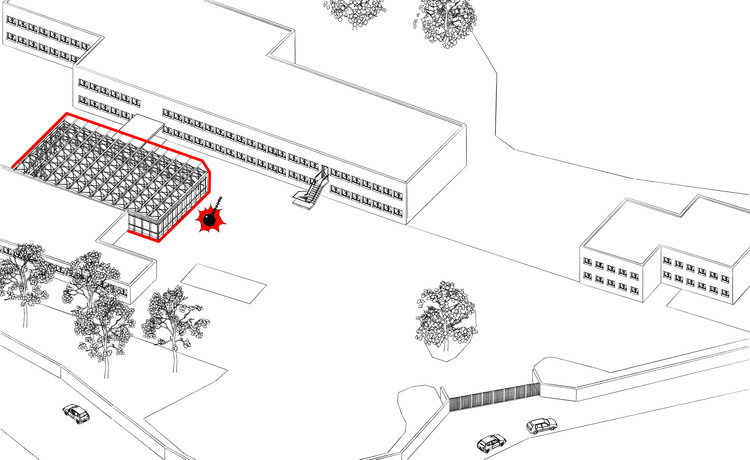 法国 Pluvigner 学校优雅木结构扩建-5