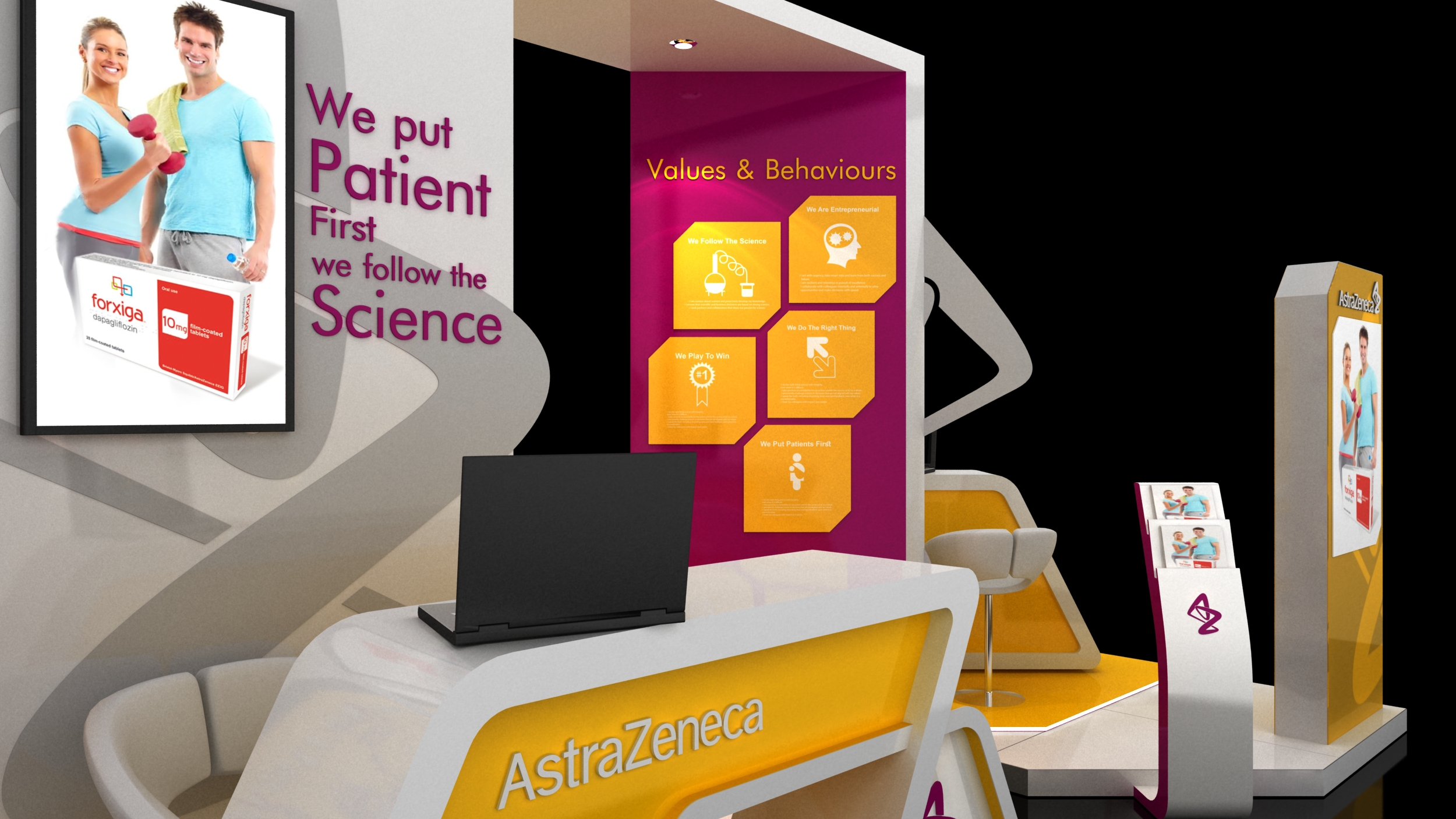 AstraZeneca 3x6 展位设计-3