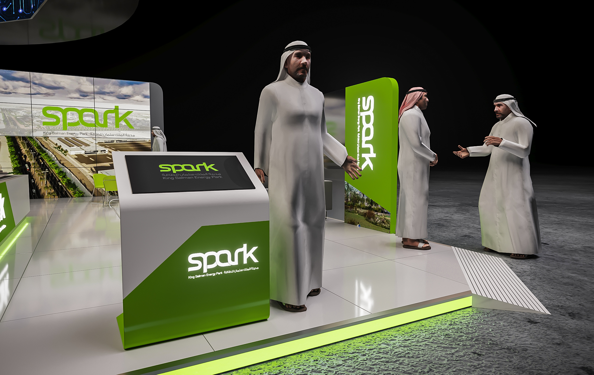 沙特能源公园 10 米 ·10 米展览设计-5
