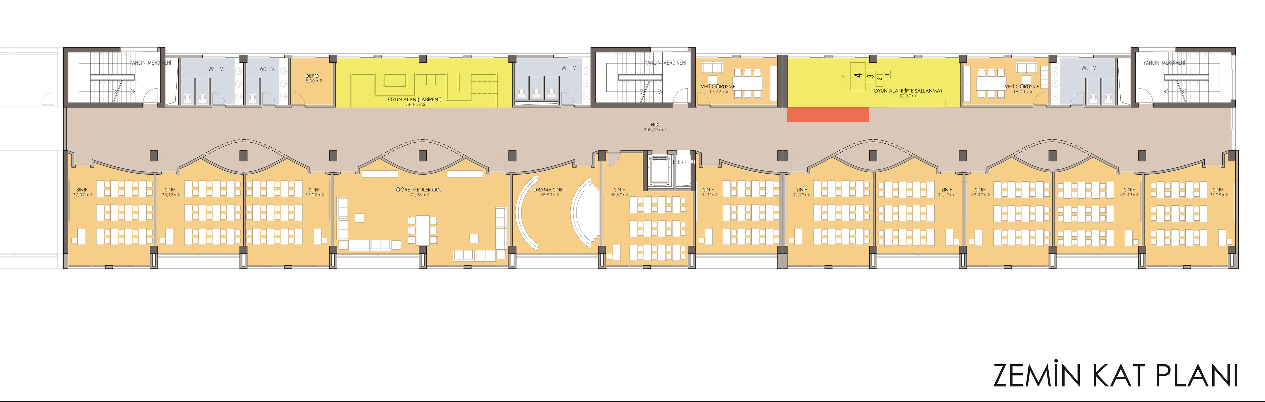 童趣空间 | 幼儿园走廊设计新解-11